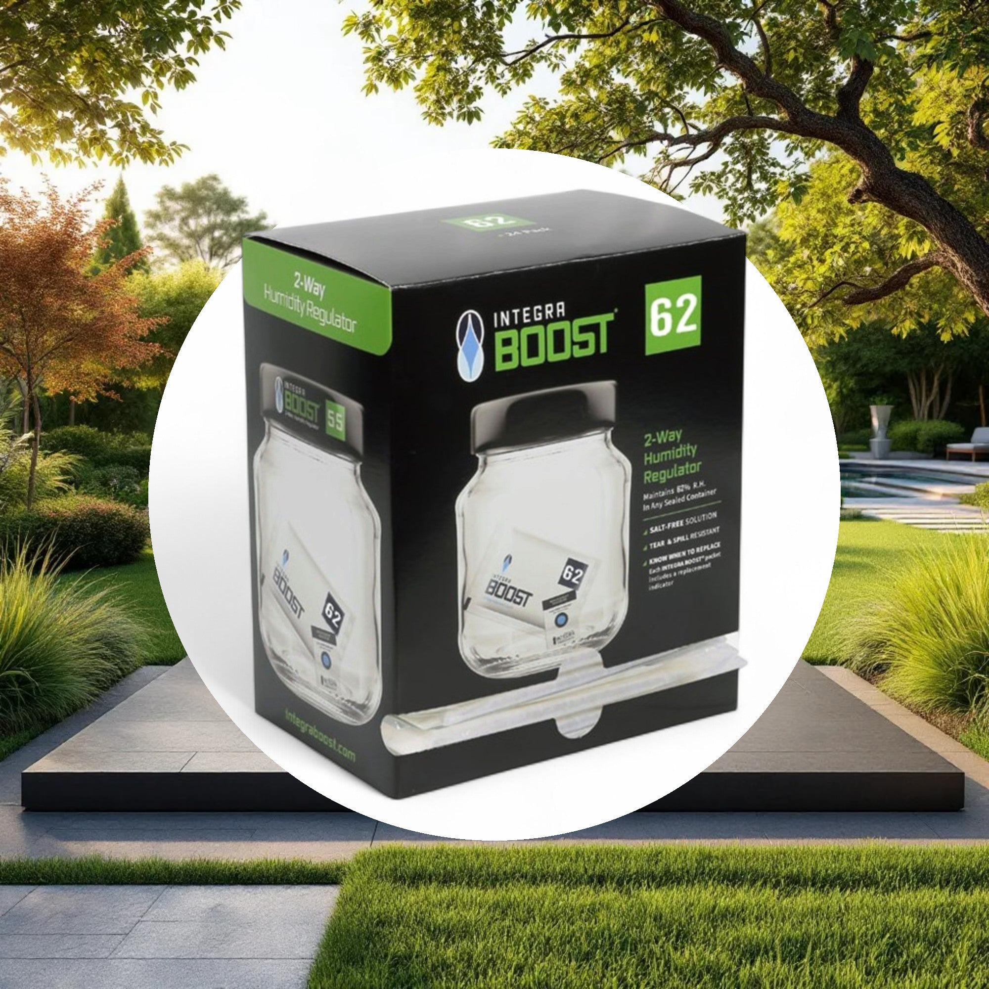 Integra Boost 2-Way Humidity Control 67 Gram 62% RH w/ Retail Display (24pcs/Box) - Image 4