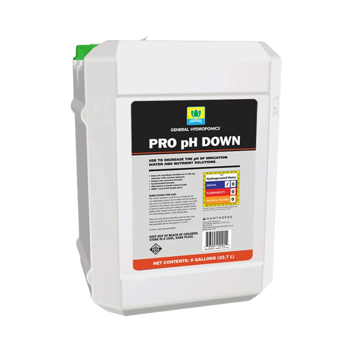 General Hydroponics PRO pH Down 6 Gallon