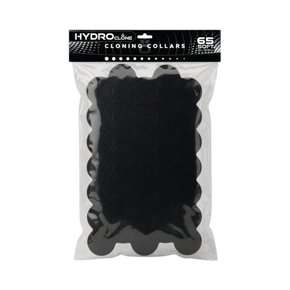 Hydro Clone Cloning Collars Black Soft (65pcs/Pack)