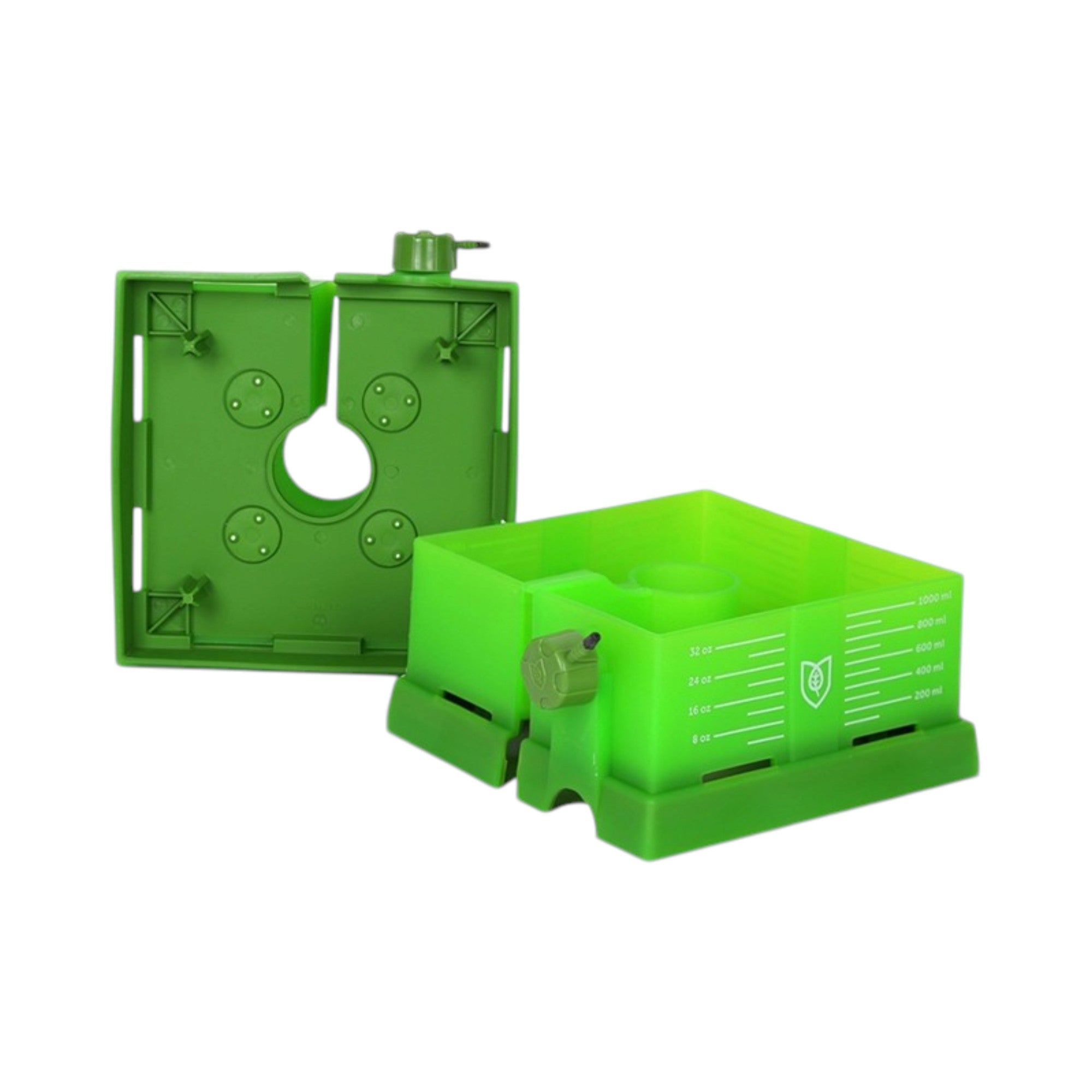FloraFlex Square Flood & Drip Shield w/ Quicker Drippers
