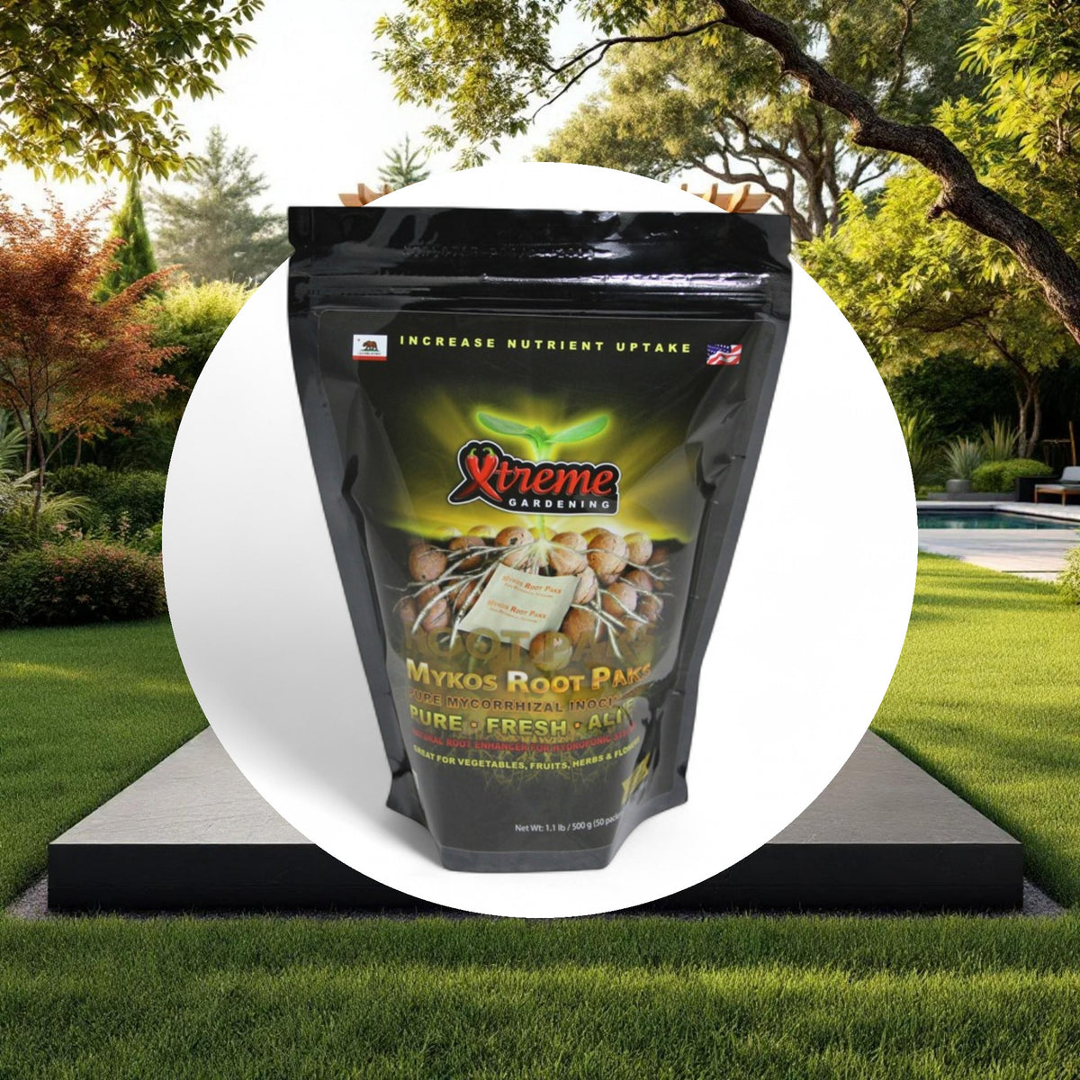 Xtreme Gardening MYKOS ROOT PAKS great for hydro 50 ct, 6/cs - Image 4