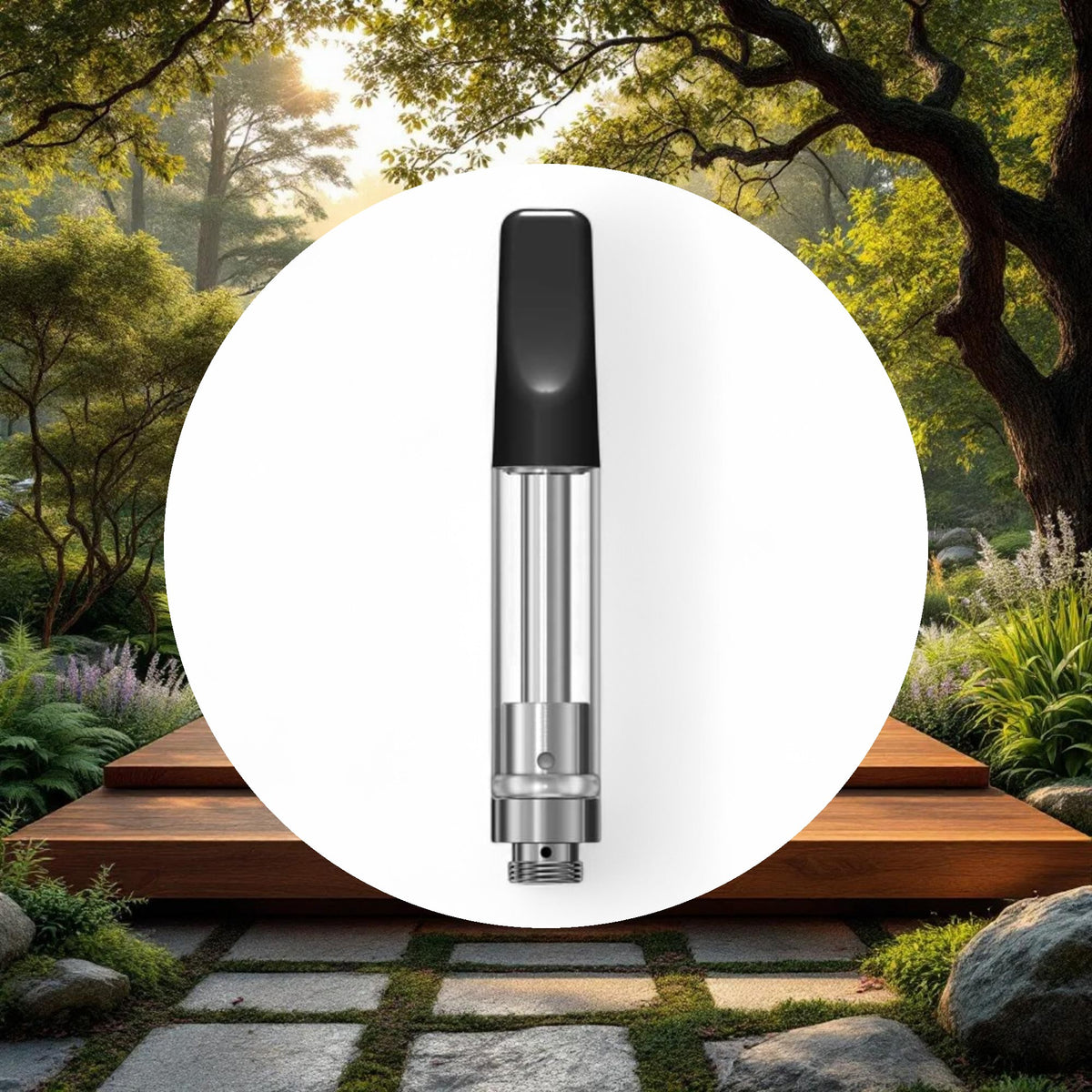 1ml Black Ceramic Cartridge w/ 2mm inlet (100-pack) - Image 5