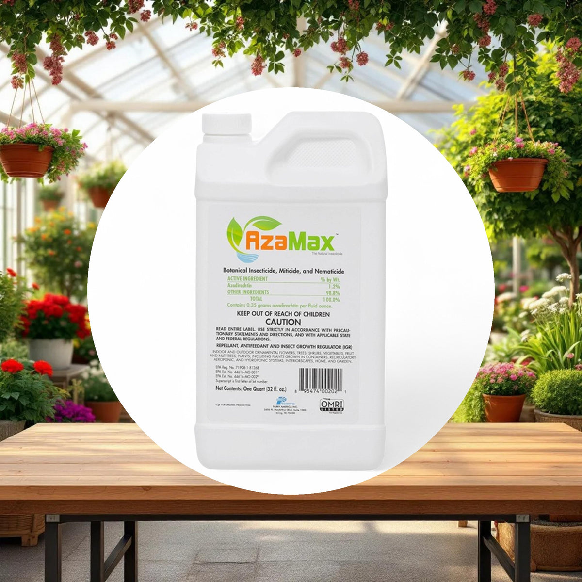 General Hydroponics AzaMax 1 Quart - Image 3