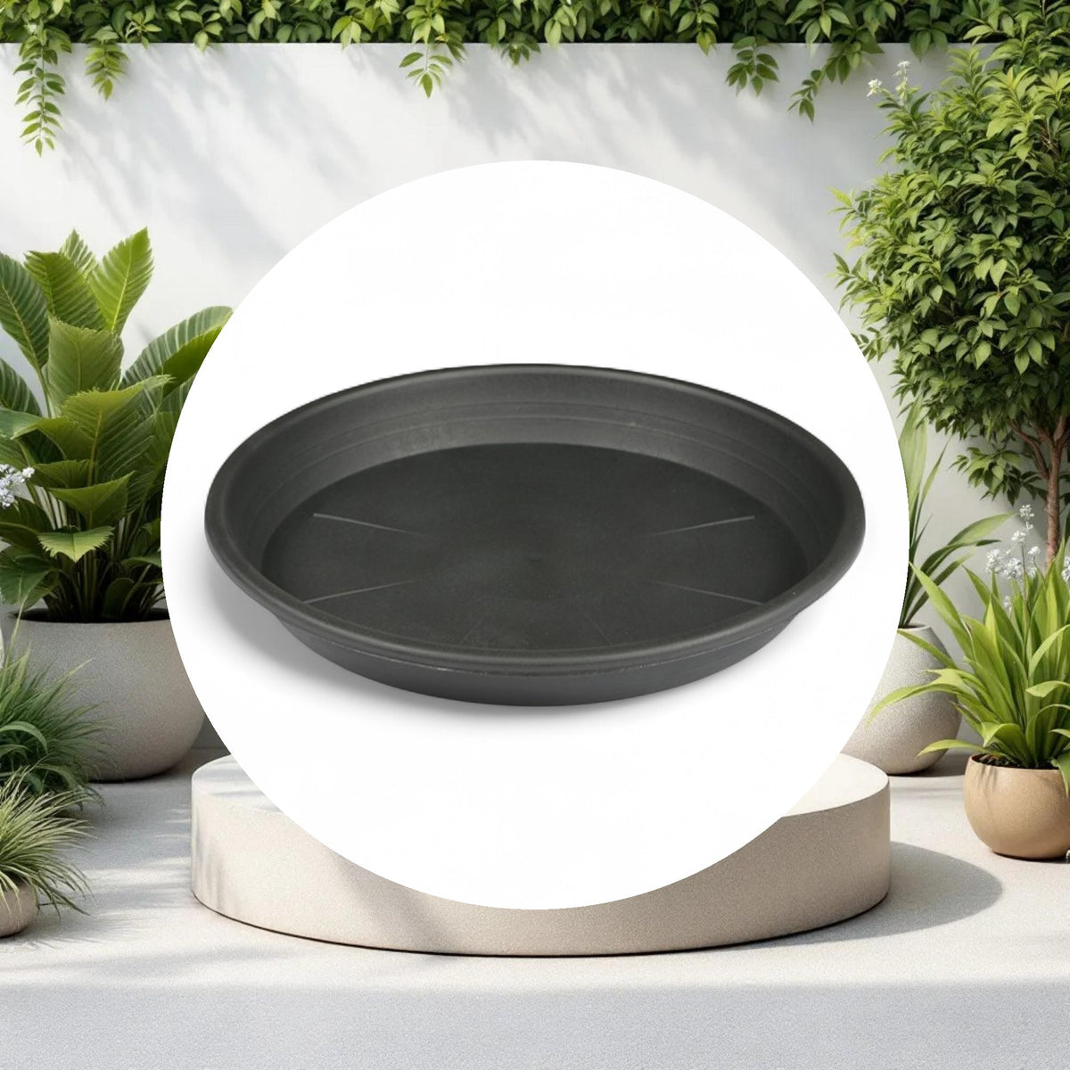 8'' Heavy Duty Pot Saucer - Image 2