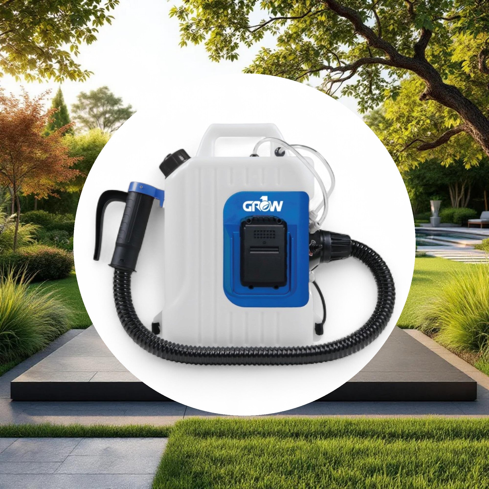 GROW1 24V Cordless Backpack Fogger ULV Atomizer 2.5 Gallon - Image 4
