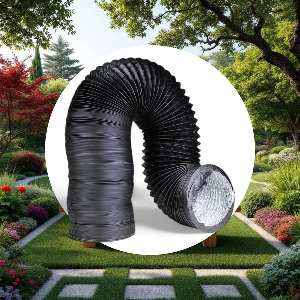Light-Proof Black Duct 4in x 25ft - Image 5