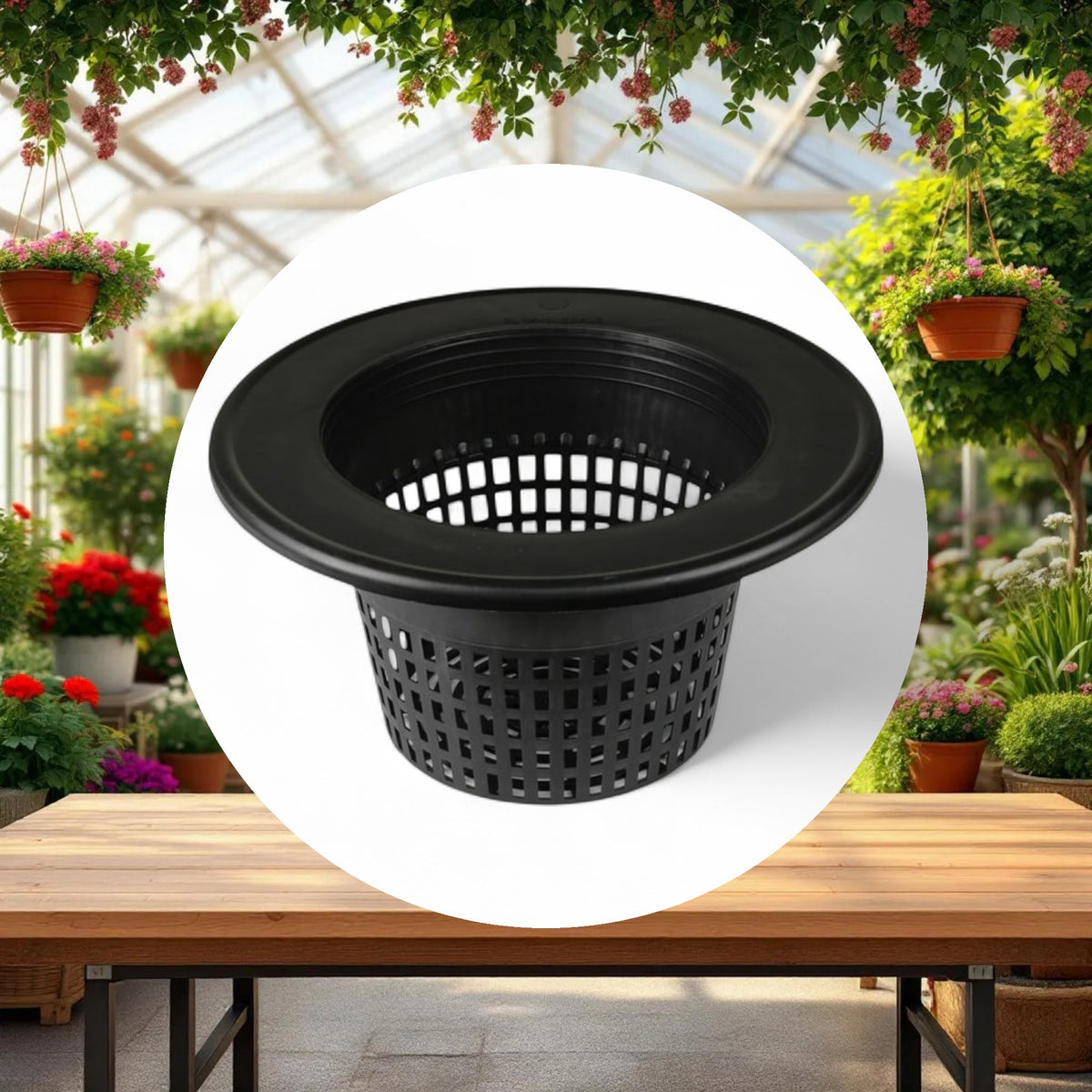 8'' Mesh Pot Bucket Lid - Image 3