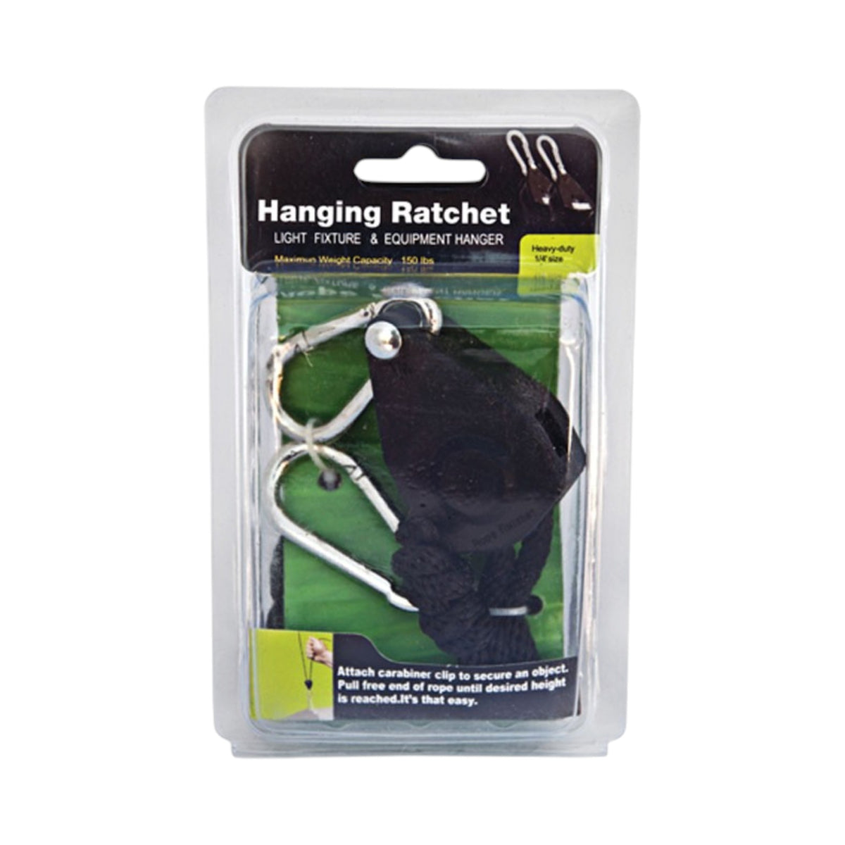 Rope Ratcheting Light Hanger 1/4in (1pc/Pack)