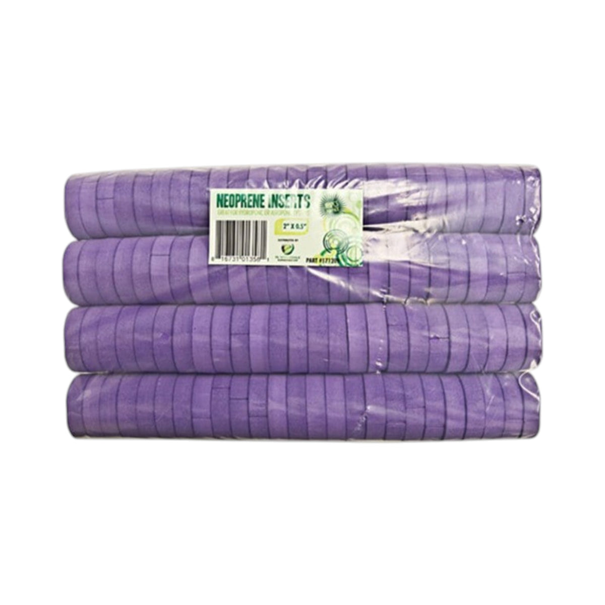 GROW1 Neoprene Inserts Purple 2in (100pcs/Pack)