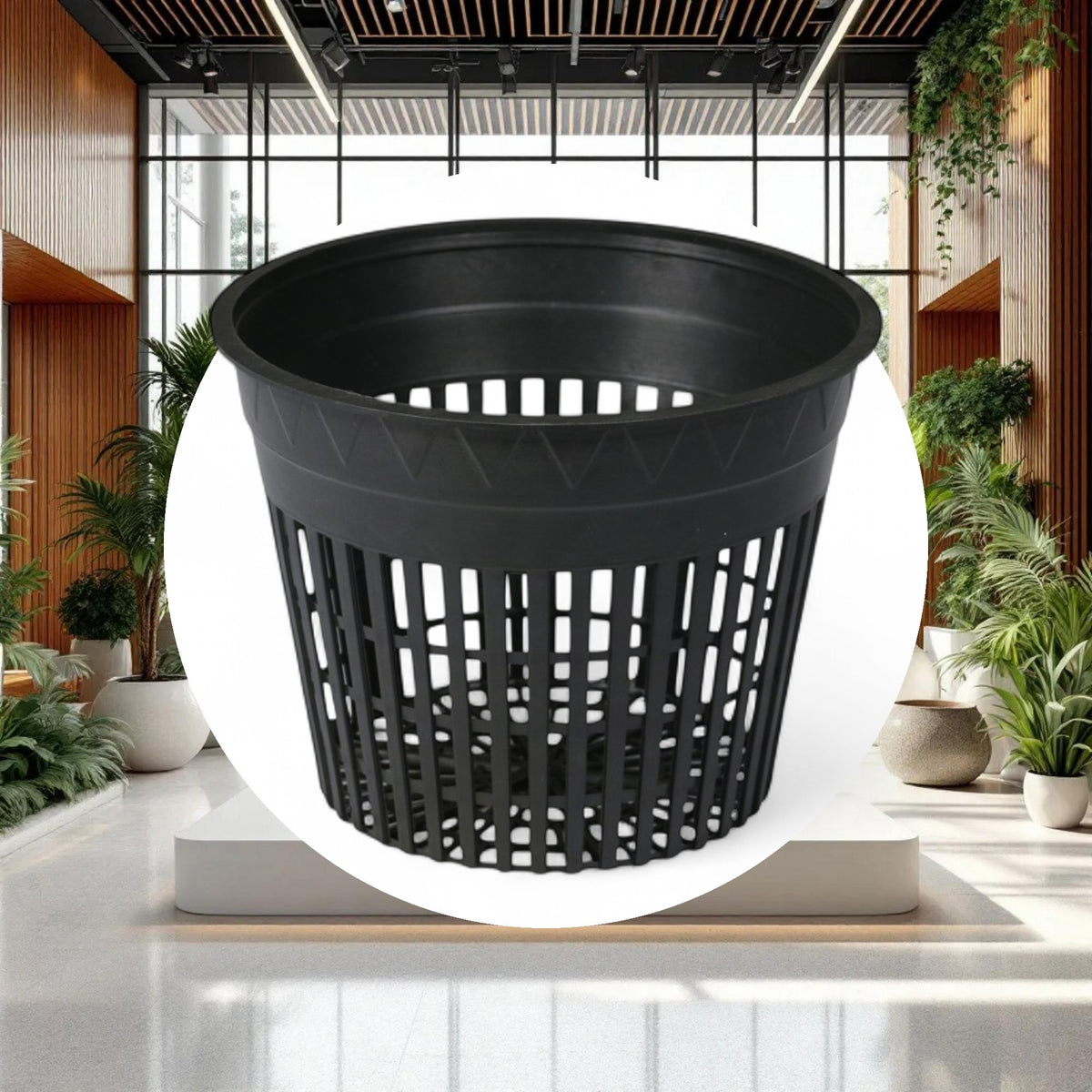 5'' Net Mesh Cup Pot (24/pk) - Image 3