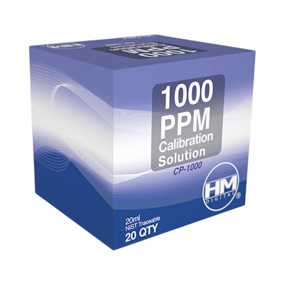 HM Digital TDS 1000 ppm calibration solution - 20 packets of 20 ml