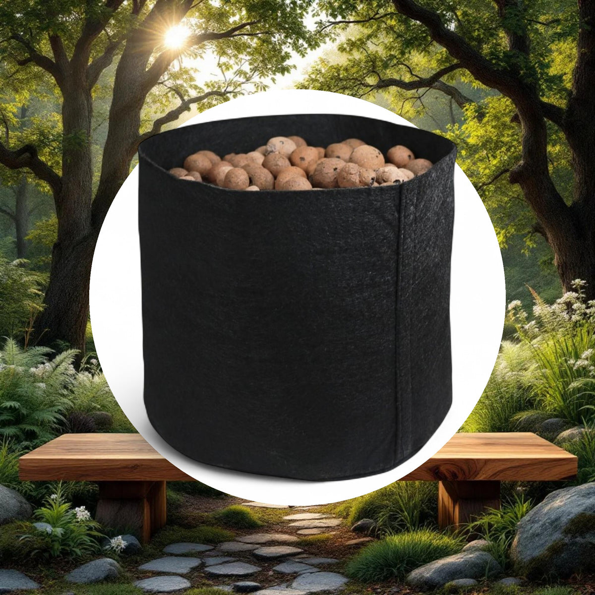 7 Gallon Black OneDeal Fabric Grow Pot - Image 5