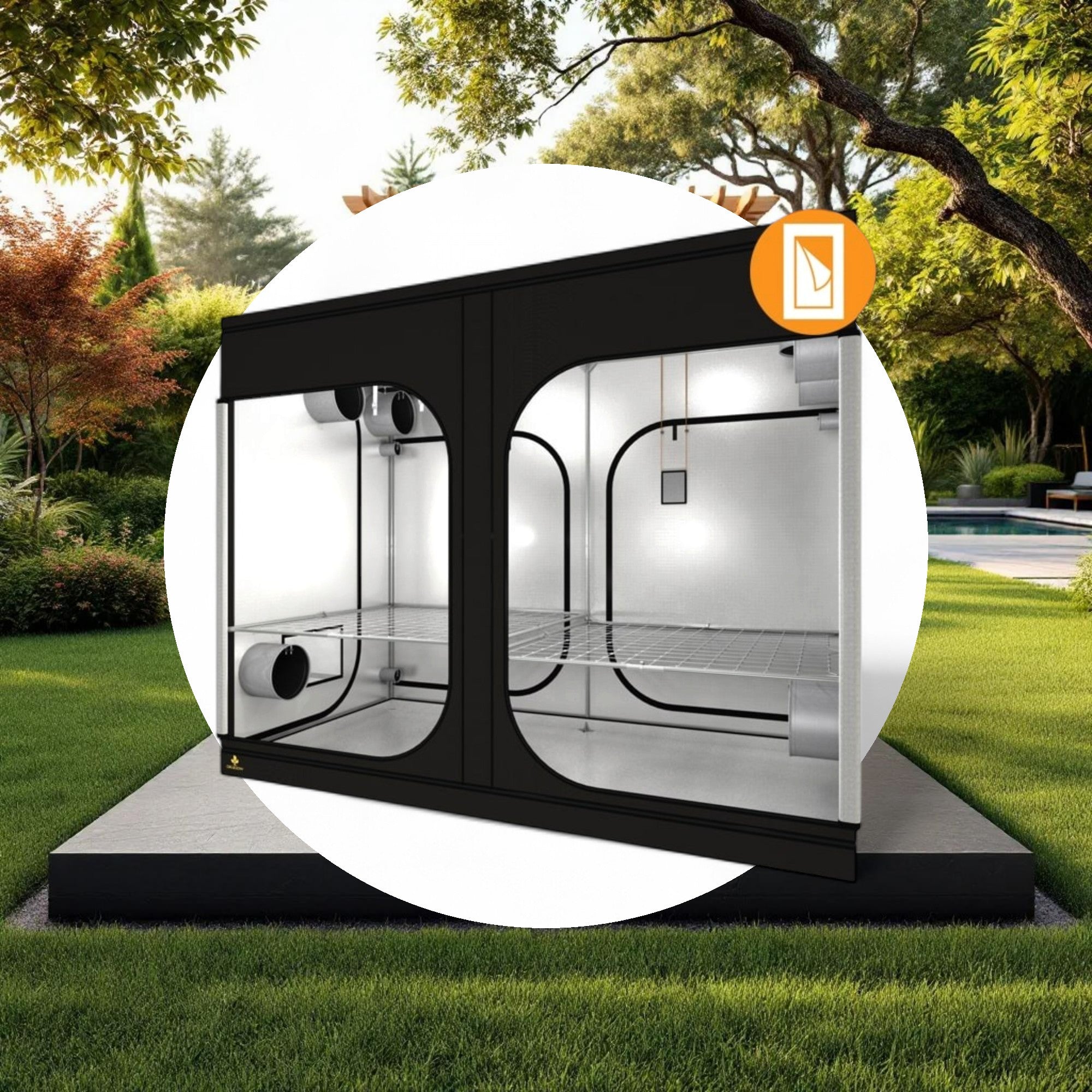 Secret Jardin Dark Room 300 Wide v4.0 (10' x 5' x 7') - Image 4