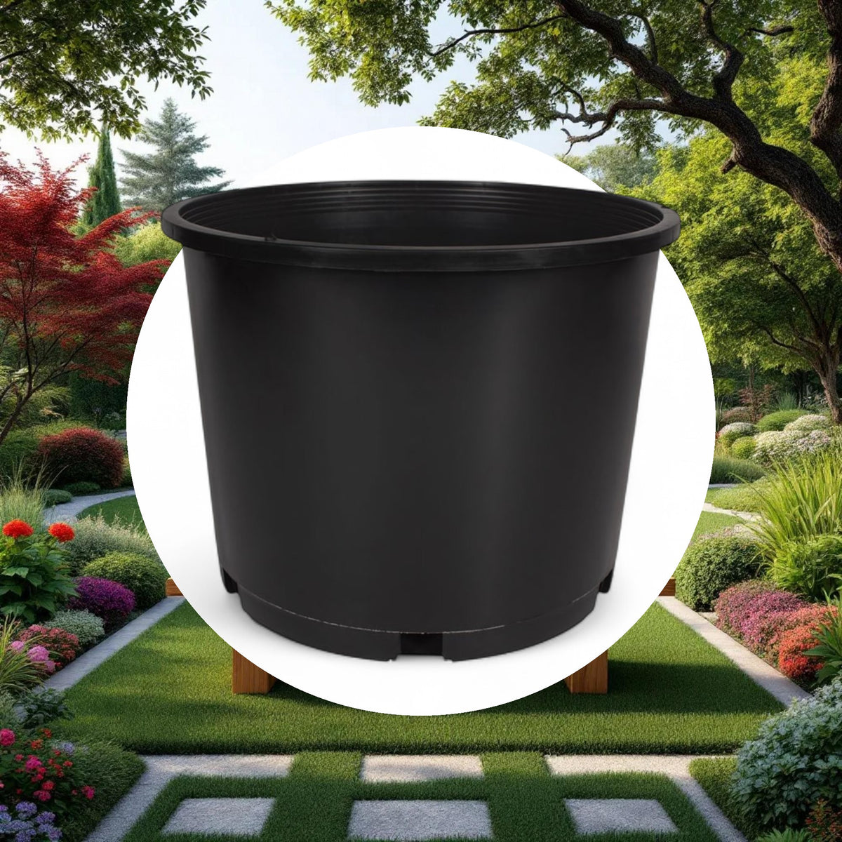 7 Gallon Premium Injection Squat Nursey Pot Gal - USA - Image 4