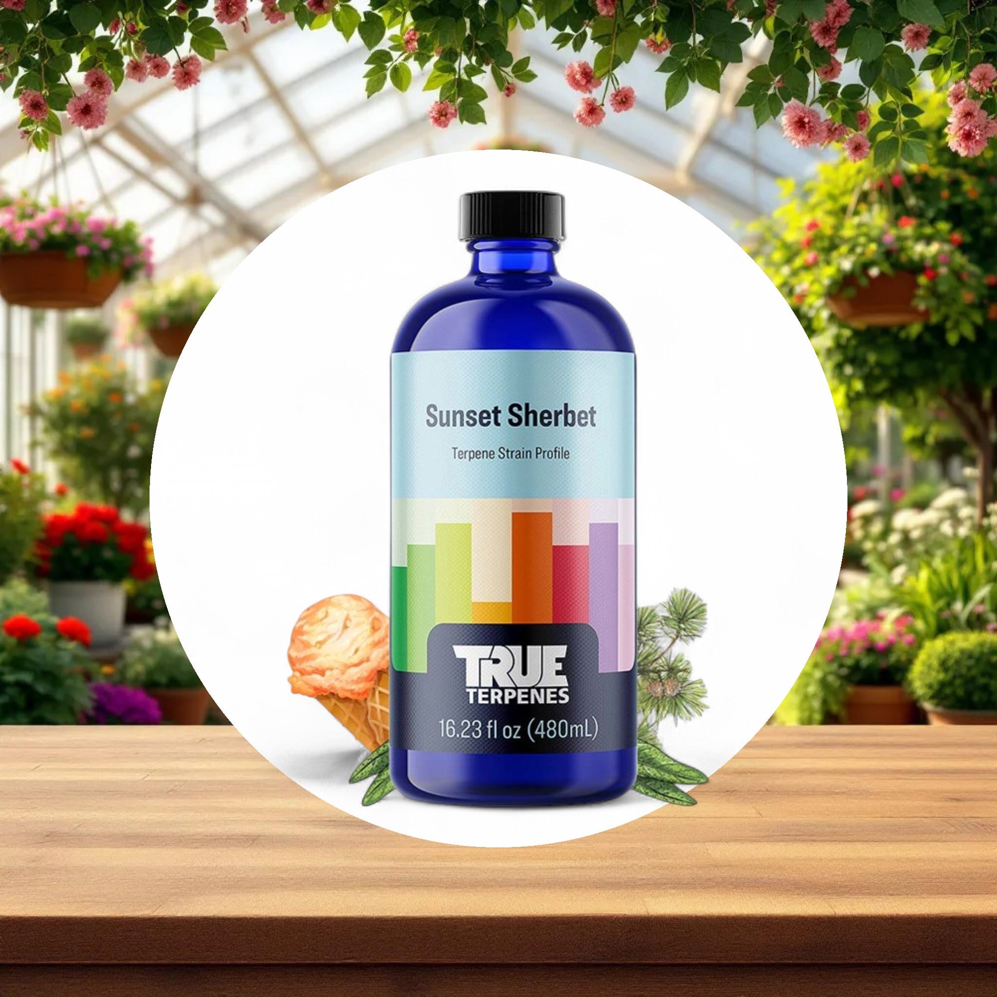 True Terpenes Sunset Sherbet Profile 4oz - Image 3
