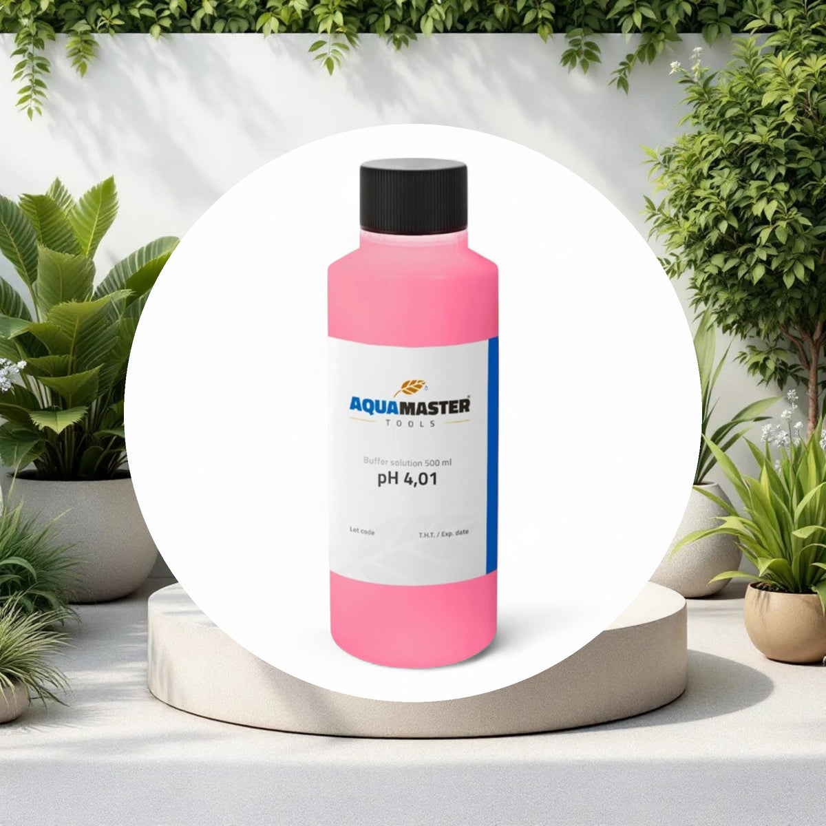 Aqua Master Tools Calibration Solution pH 4.01 500ml (8pcs/Case) - Image 2