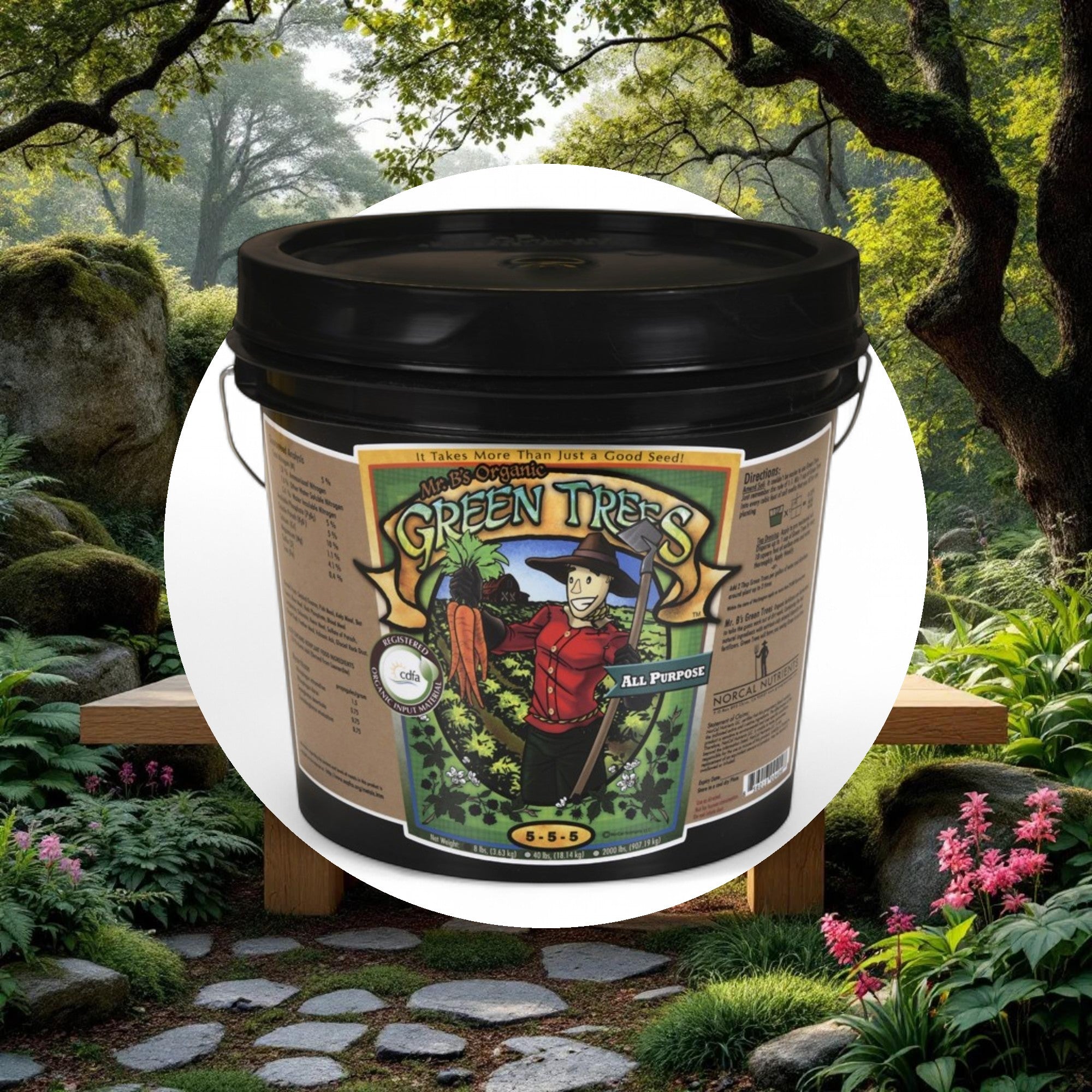 Mr. B's Green Trees Organic All Purpose 8lbs (1gal) - Image 5