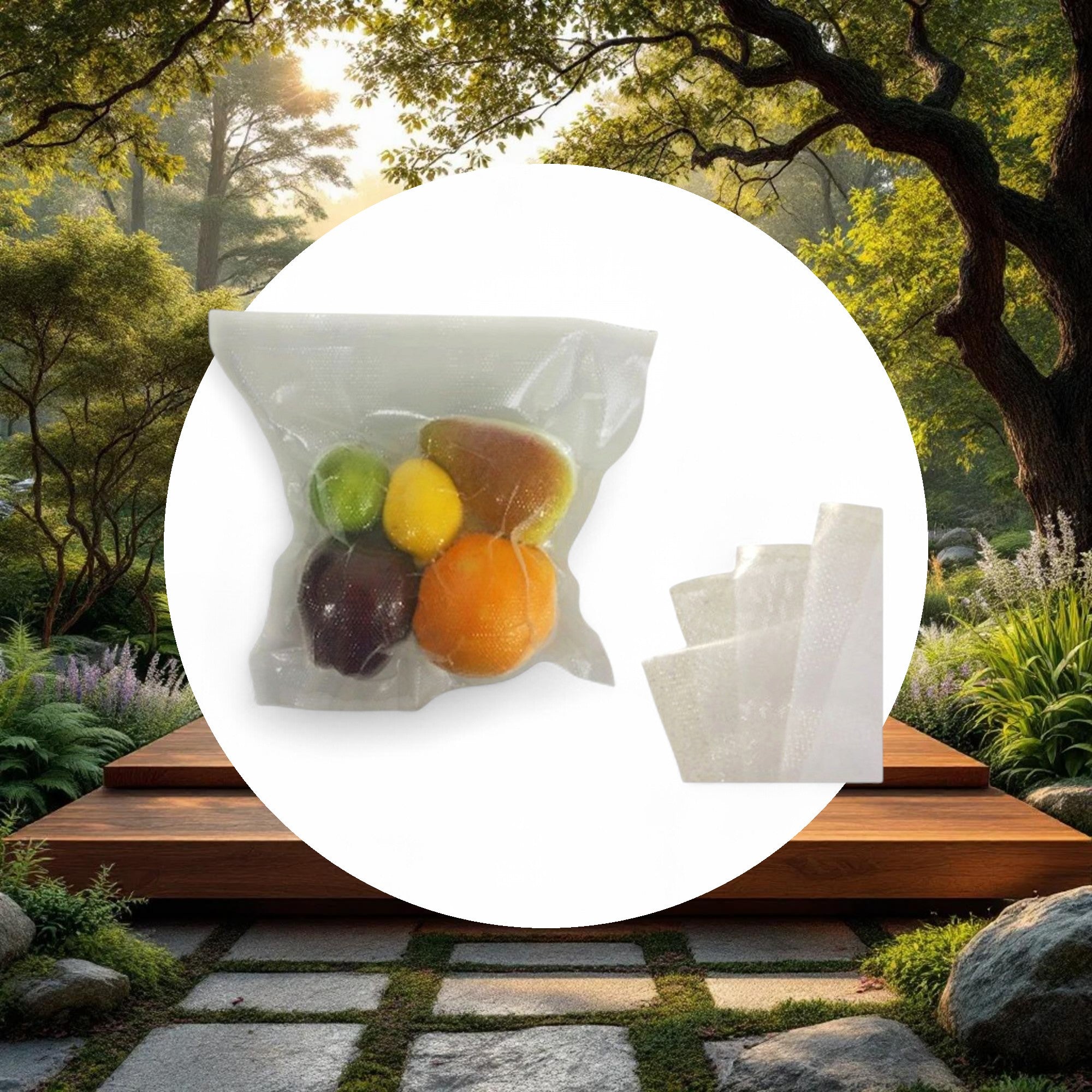 NatureVAC 11"x24" Precut Vacuum Seal Bags All Clear (50-pack) - Image 5