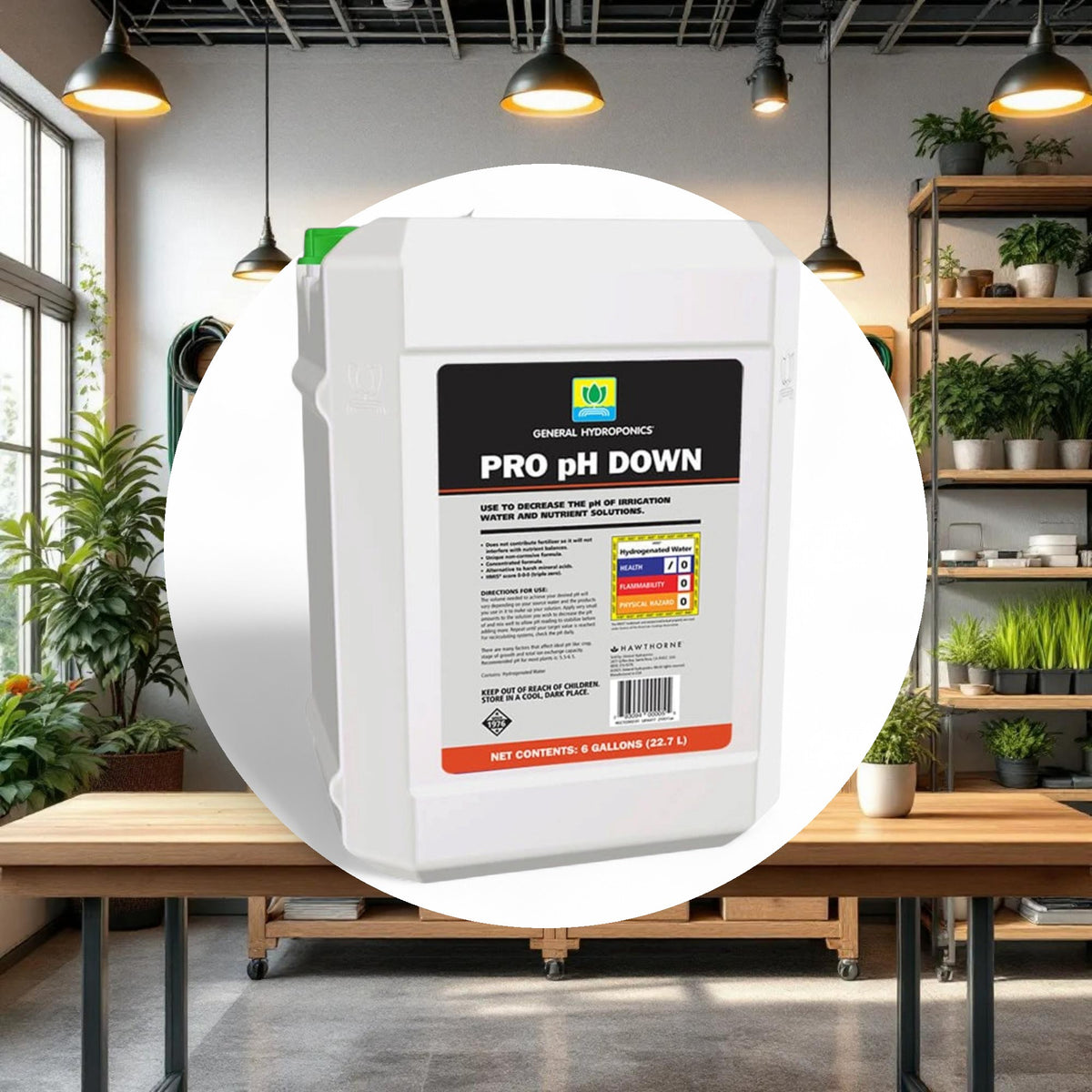 General Hydroponics PRO pH Down 6 Gallon - Image 3
