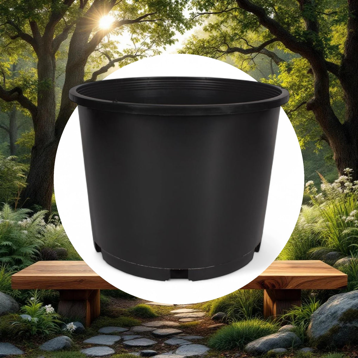 7 Gallon Premium Injection Squat Nursey Pot Gal - USA - Image 5