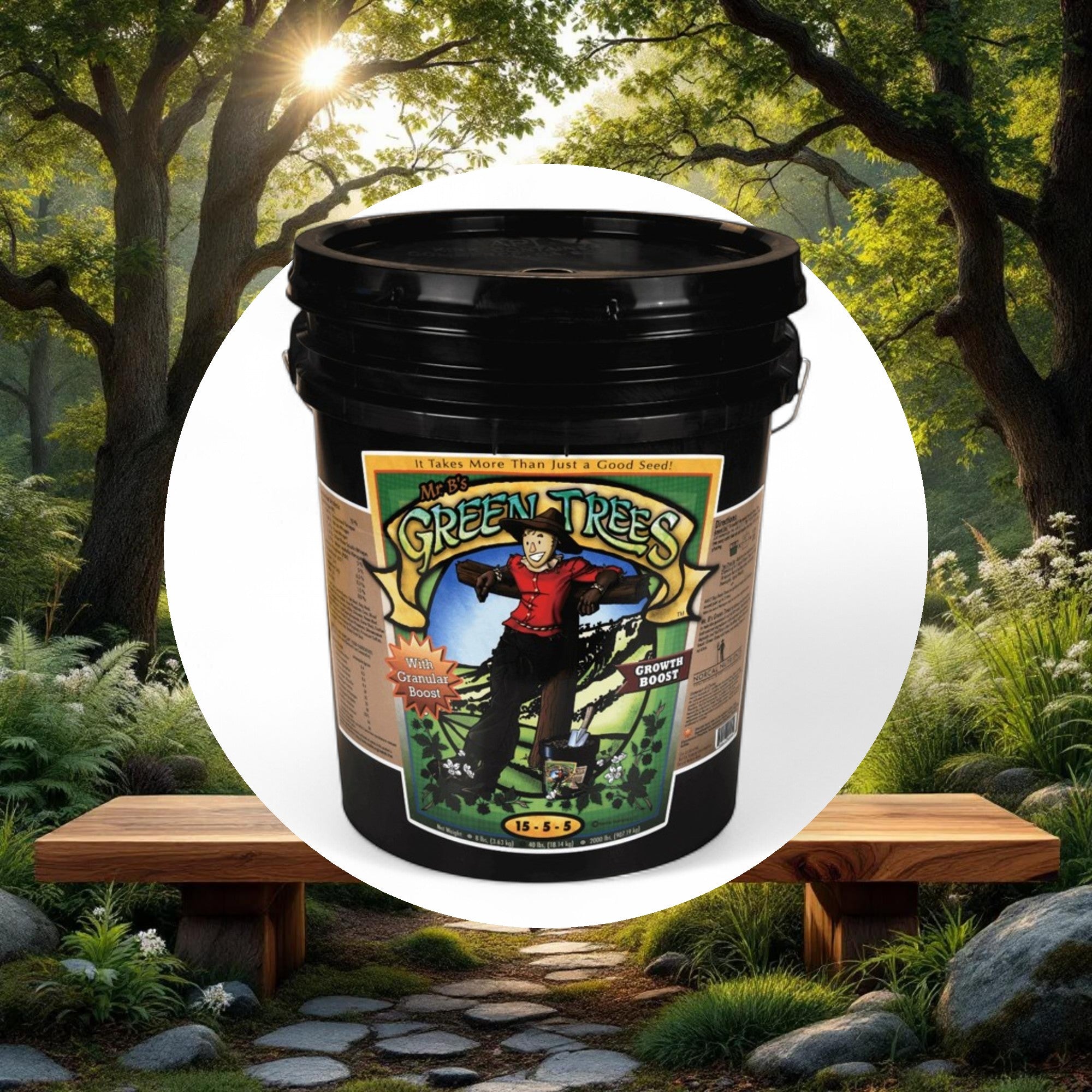 Mr. B's Green Trees Growth Boost 40lbs 5 Gallon - Image 5