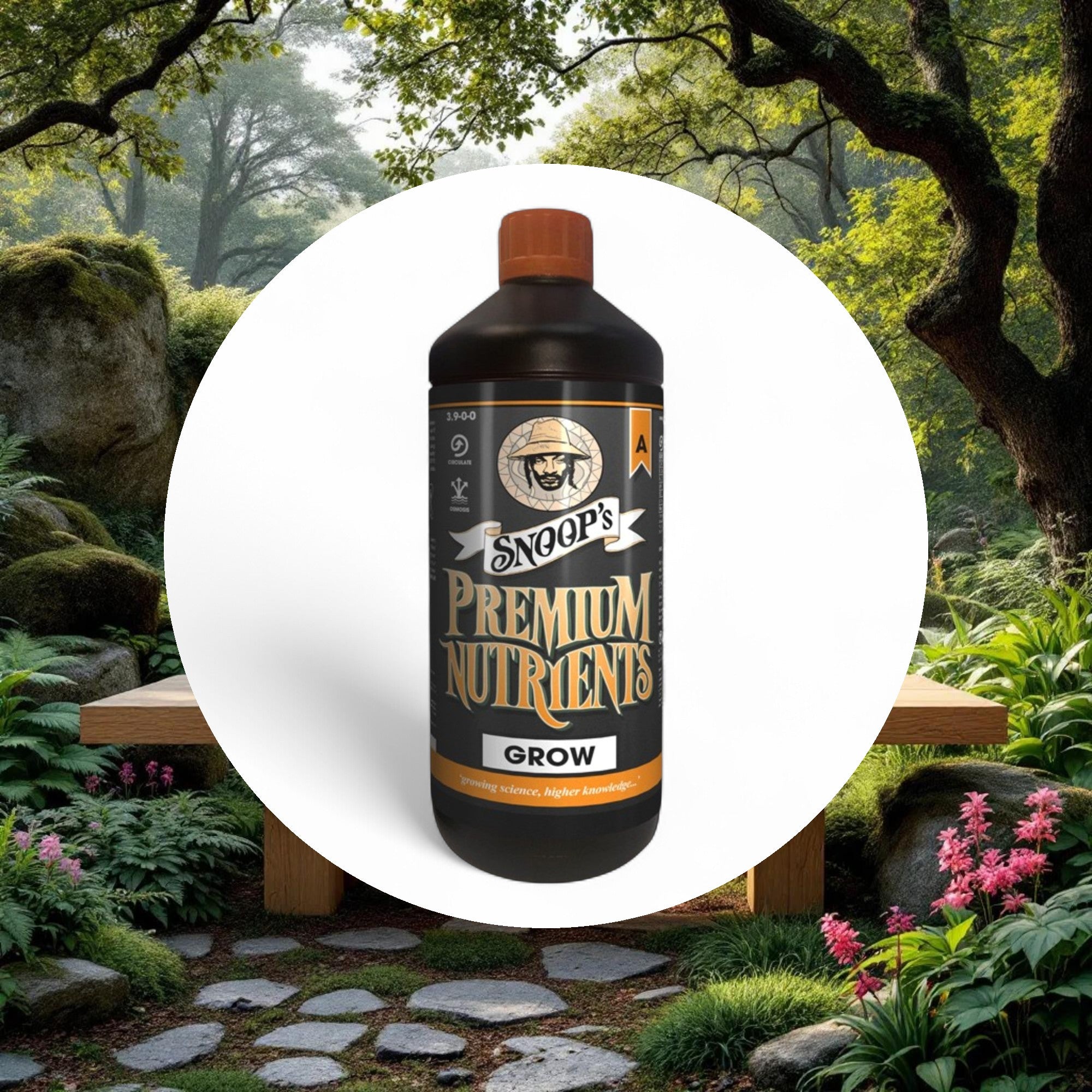 Snoop's Premium Nutrients Grow A Circulating 10ltr 3.9-0-0 (Hydro Recirculating) - Image 5
