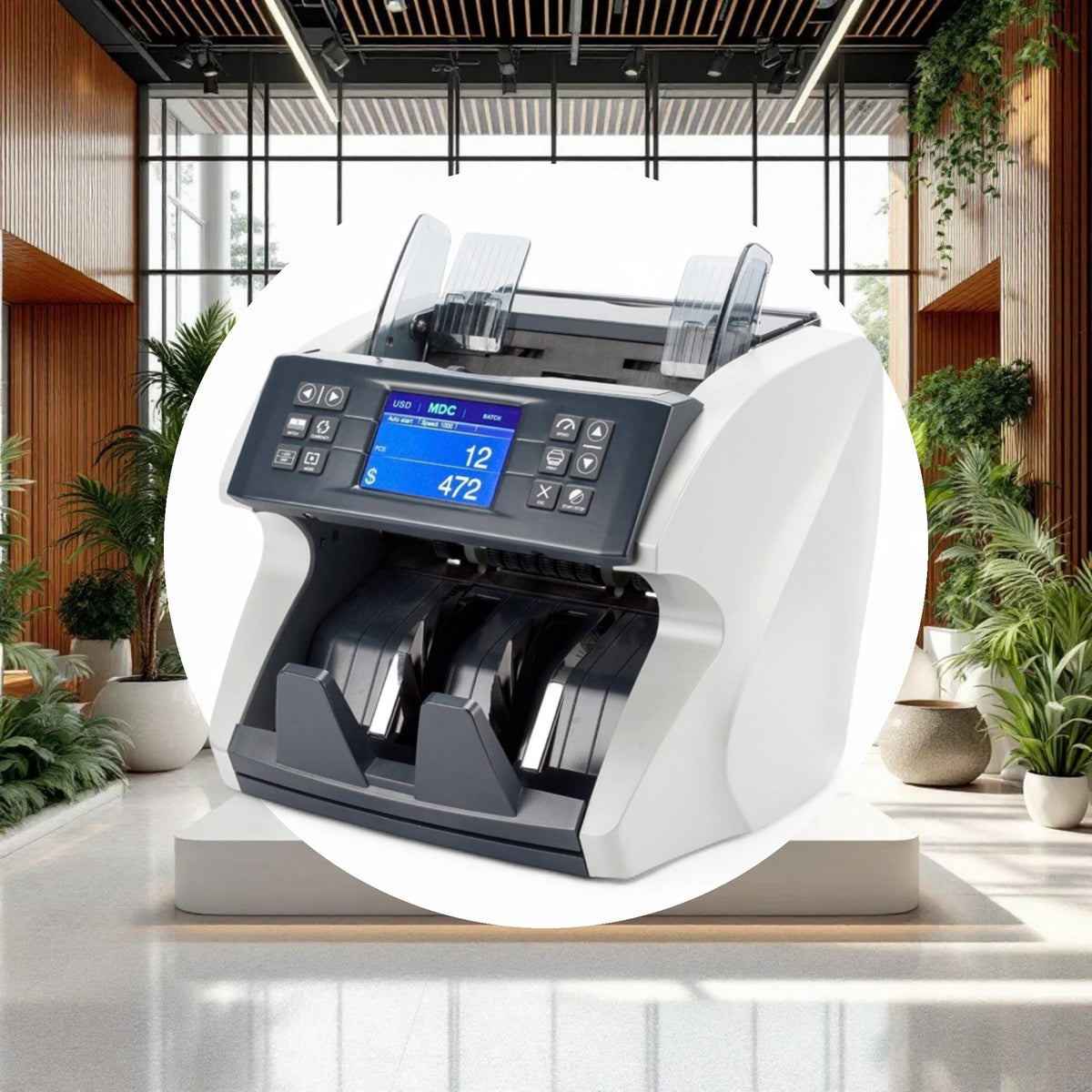 Mixed Denomination Value Bill Money Currency Counter - Image 3
