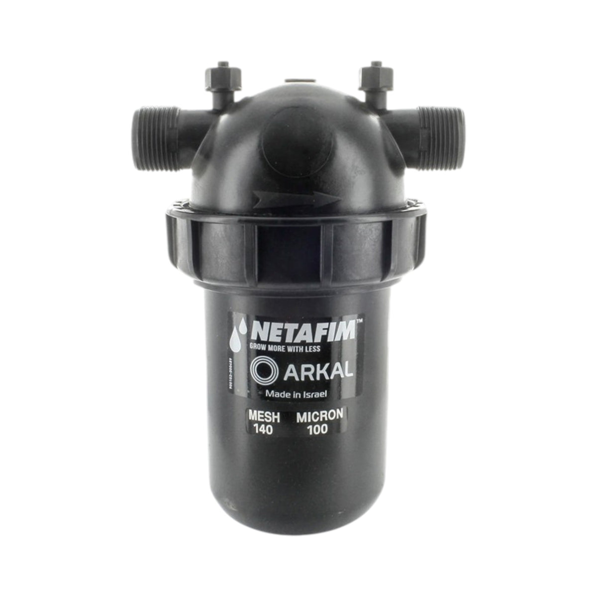 Netafim Manual Disc Filter 1in MPT x MPT 140 Mesh 5-26GPM