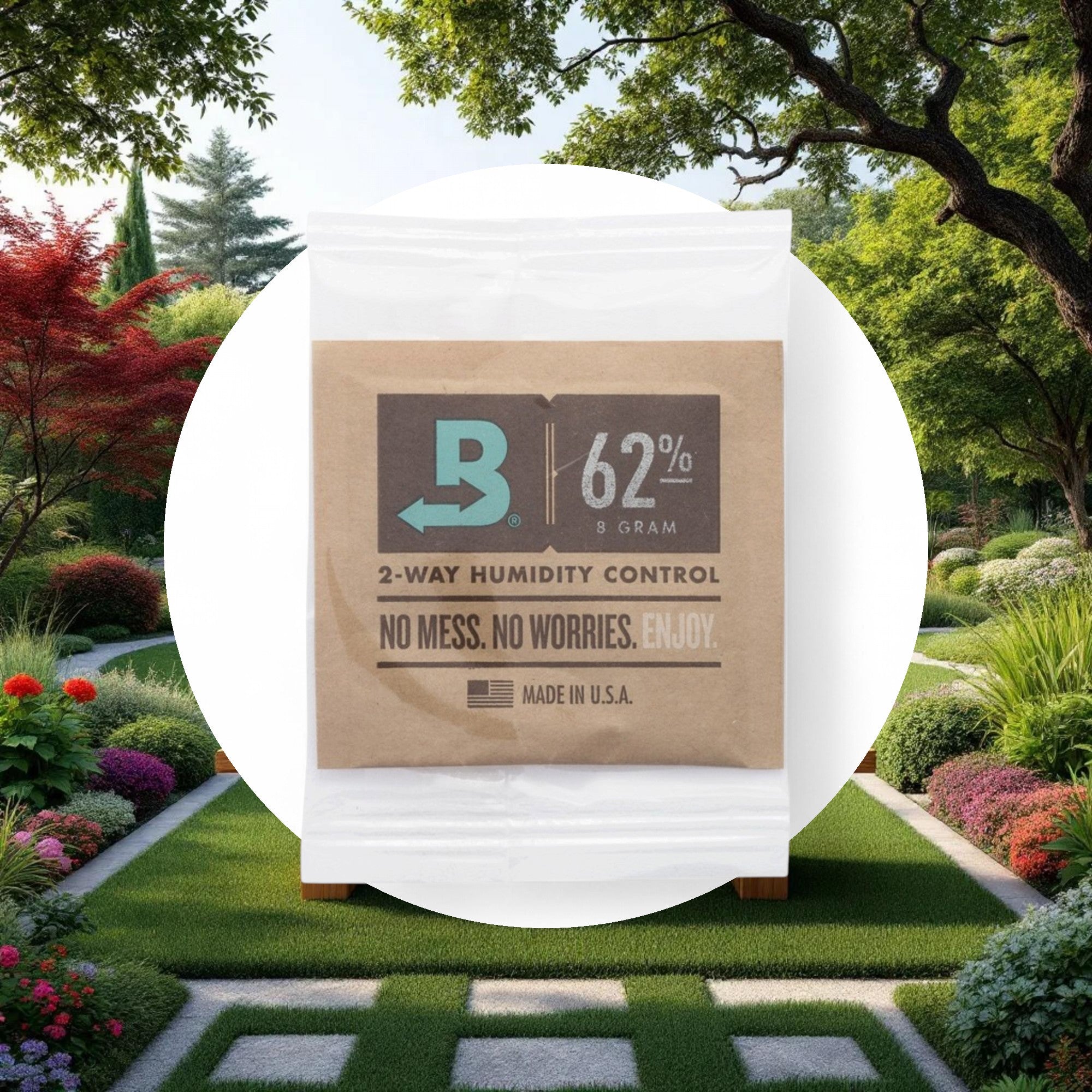 Boveda 2-Way Humidity Control Pack 62% RH 8g Bulk Individually Wrapped (300pcs/Case) - Image 4