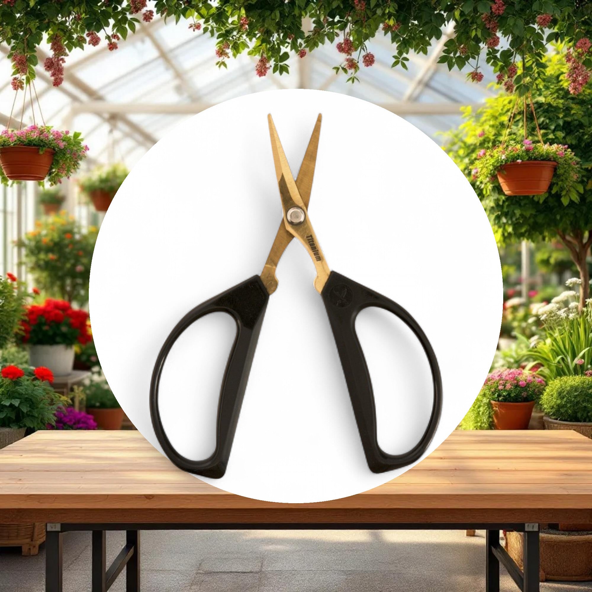 Piranha Pruner Bonsai Shear Scissors 40mm Titanium Blade - Image 3