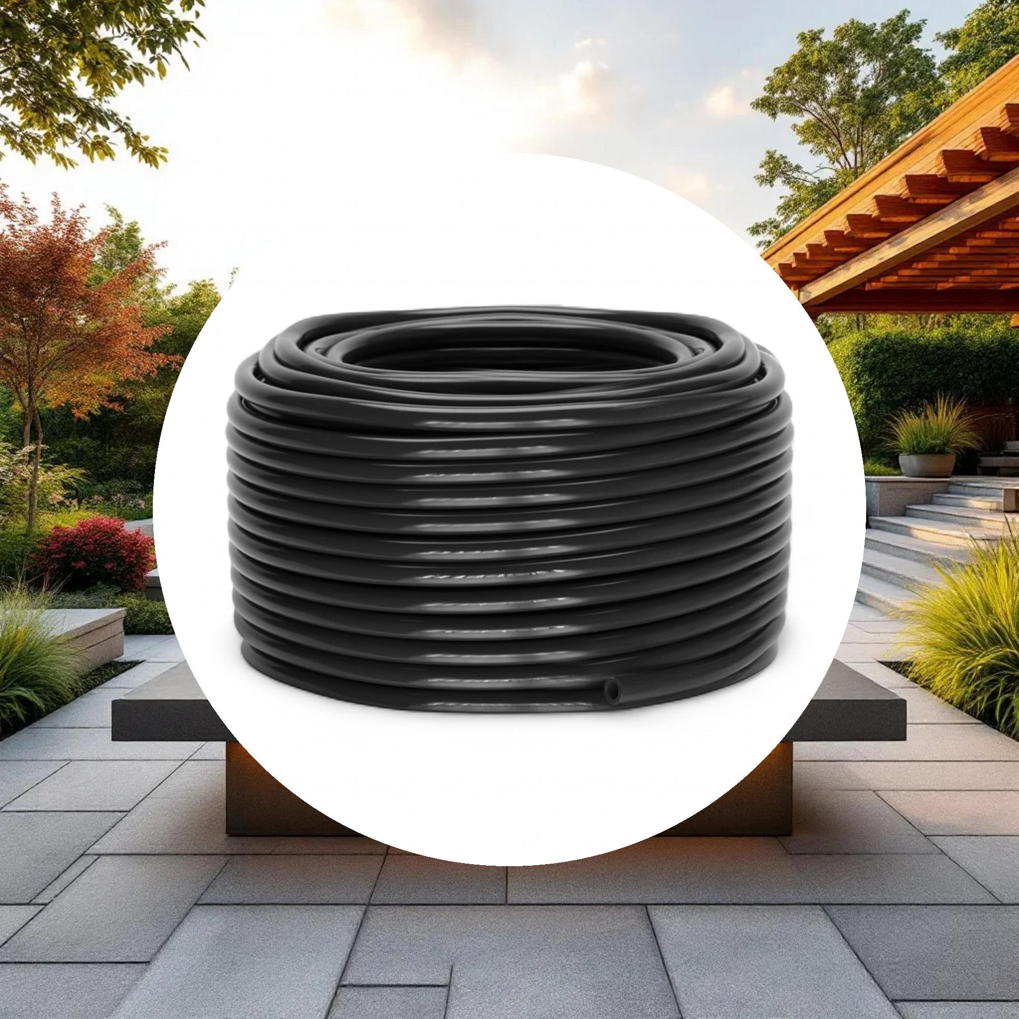 GROW1 Black Vinyl Tubing I.D. 1in x 50ft - Image 4