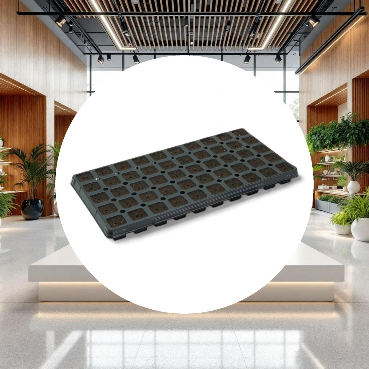 Speedy Root 50 Cell Plant Starter Tray w/ Media - Image 3