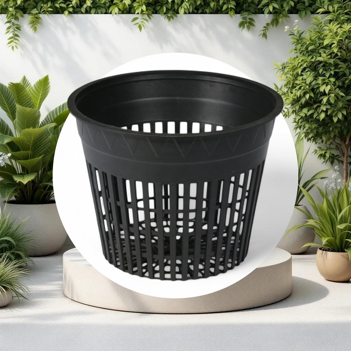 5'' Net Mesh Cup Pot (24/pk) - Image 2