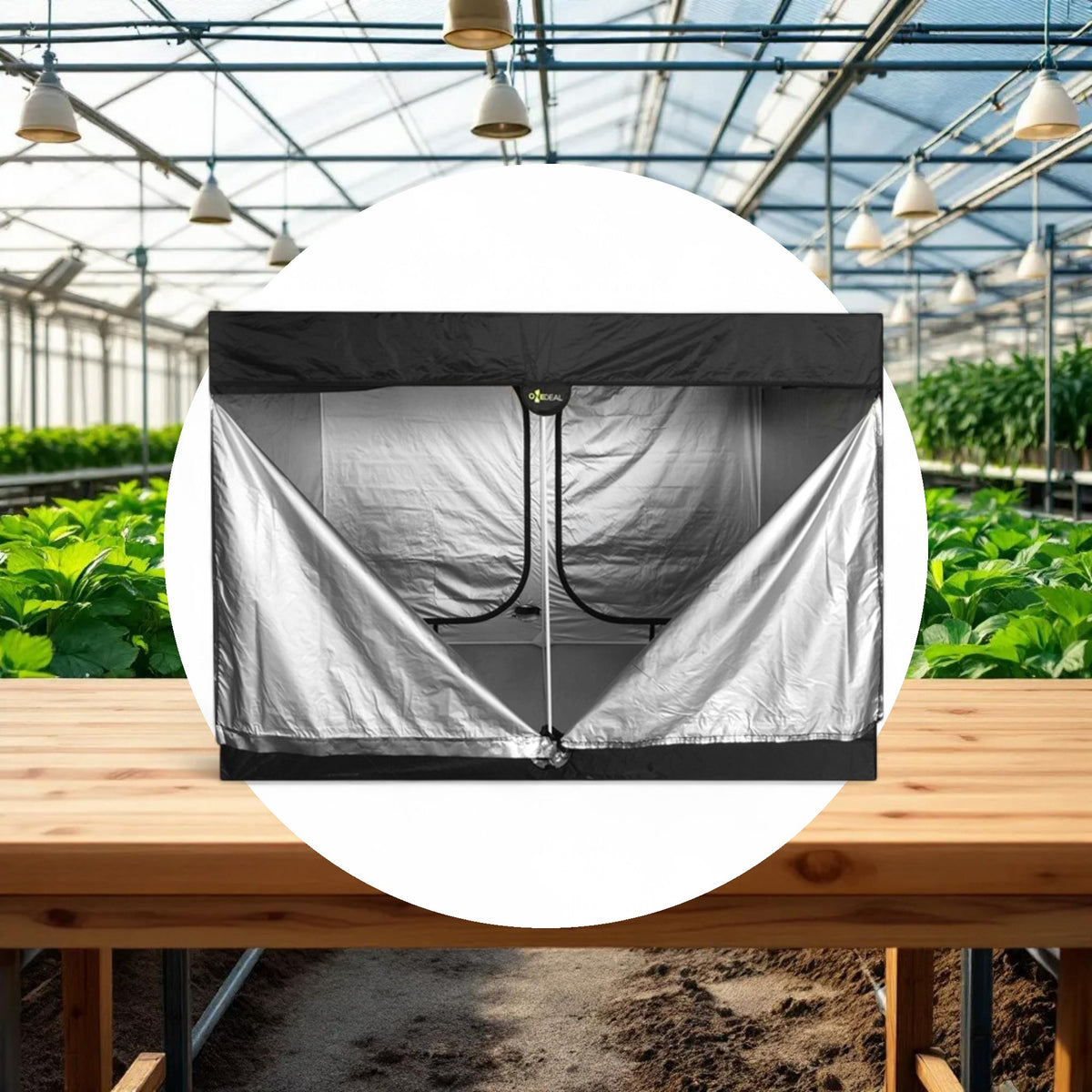 OneDeal Grow Tent 5ft x 10ft x 6.5ft - Image 2