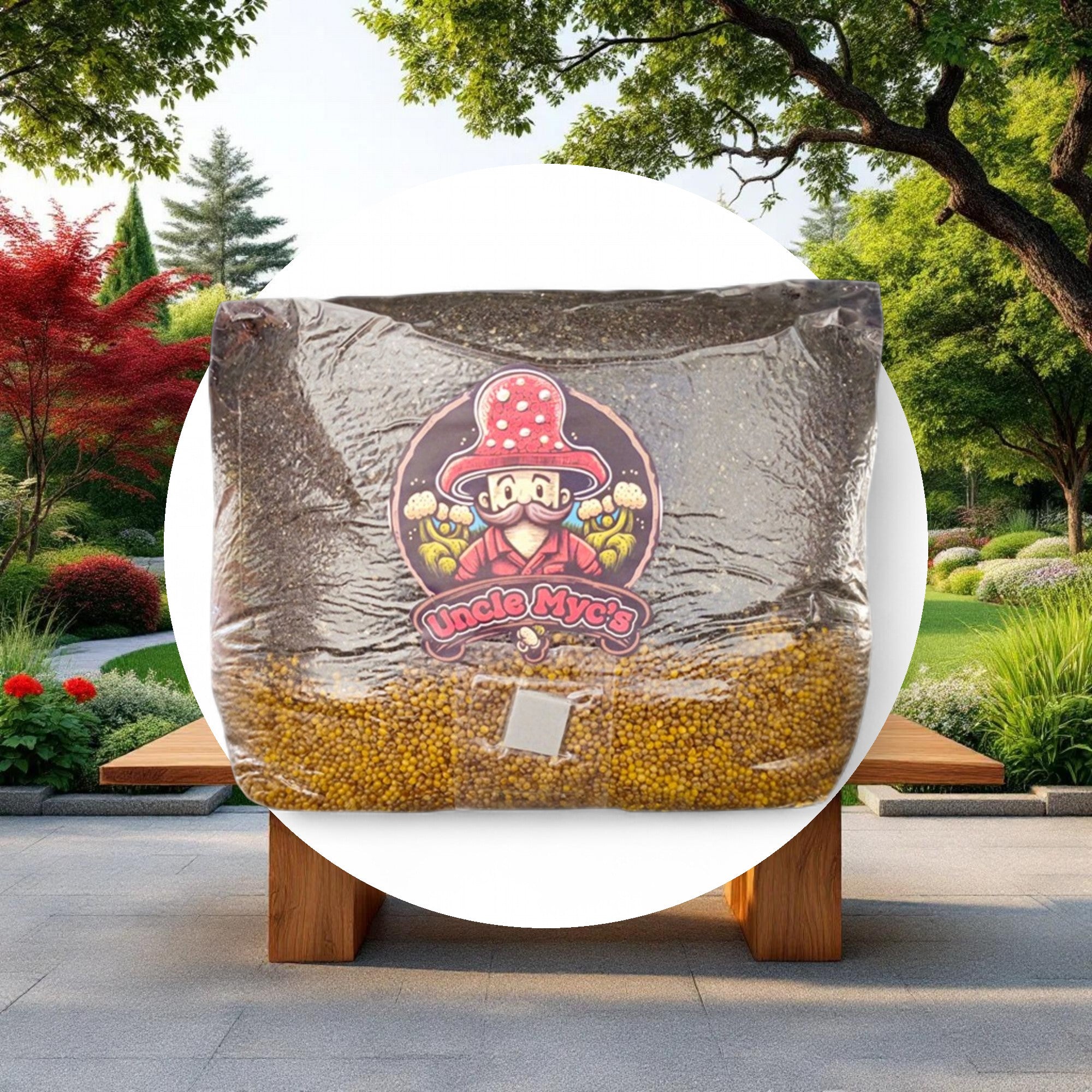 Uncle Myc's CVG All-In-One Mushroom Spawn Bag 7lbs - Image 4