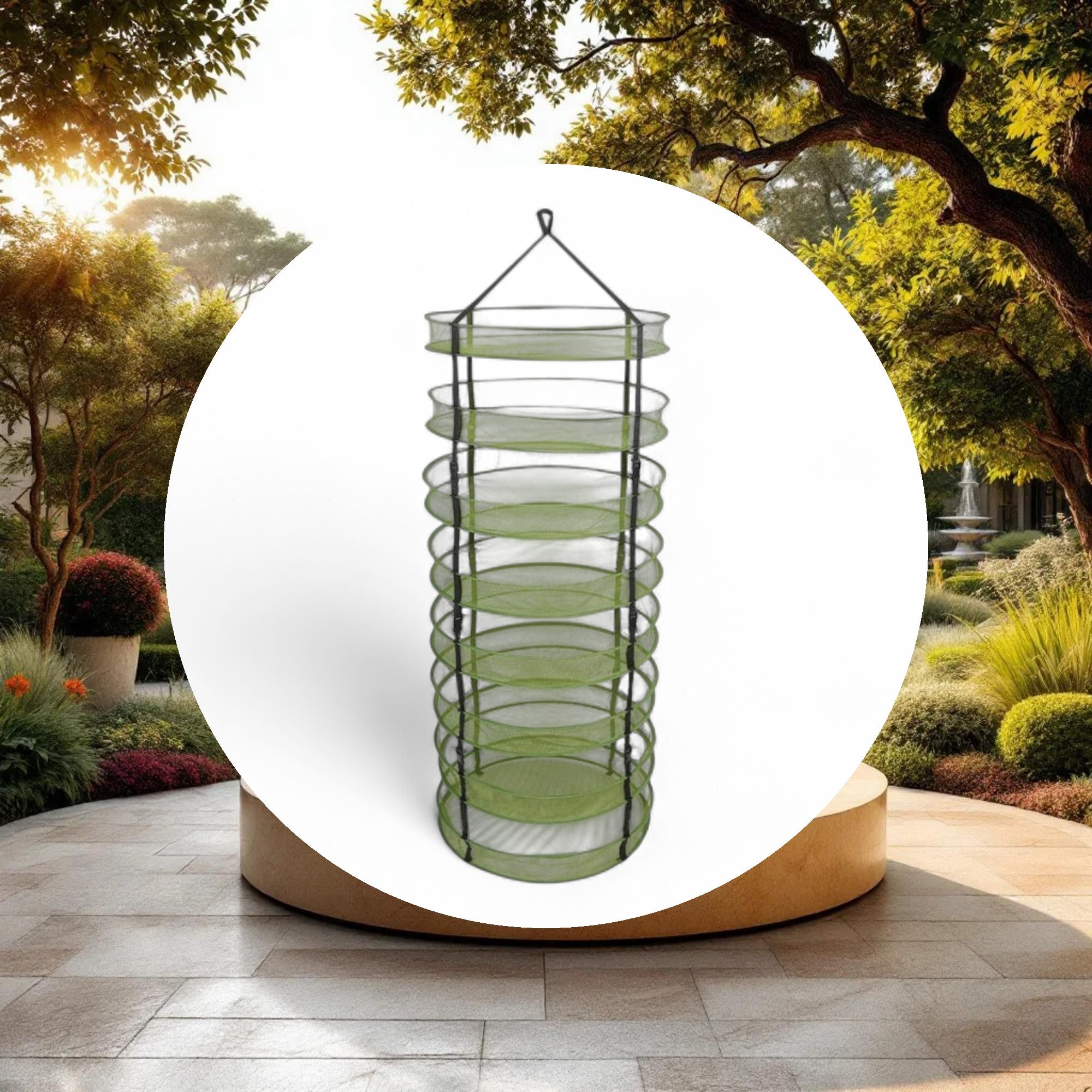 GROW1 2ft Drying Rack w/ Clip-On Levels - Image 2