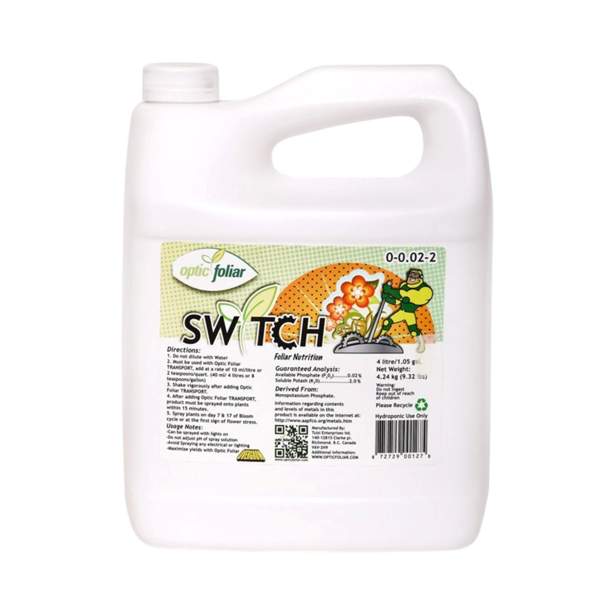 Optic Foliar SWITCH 4L