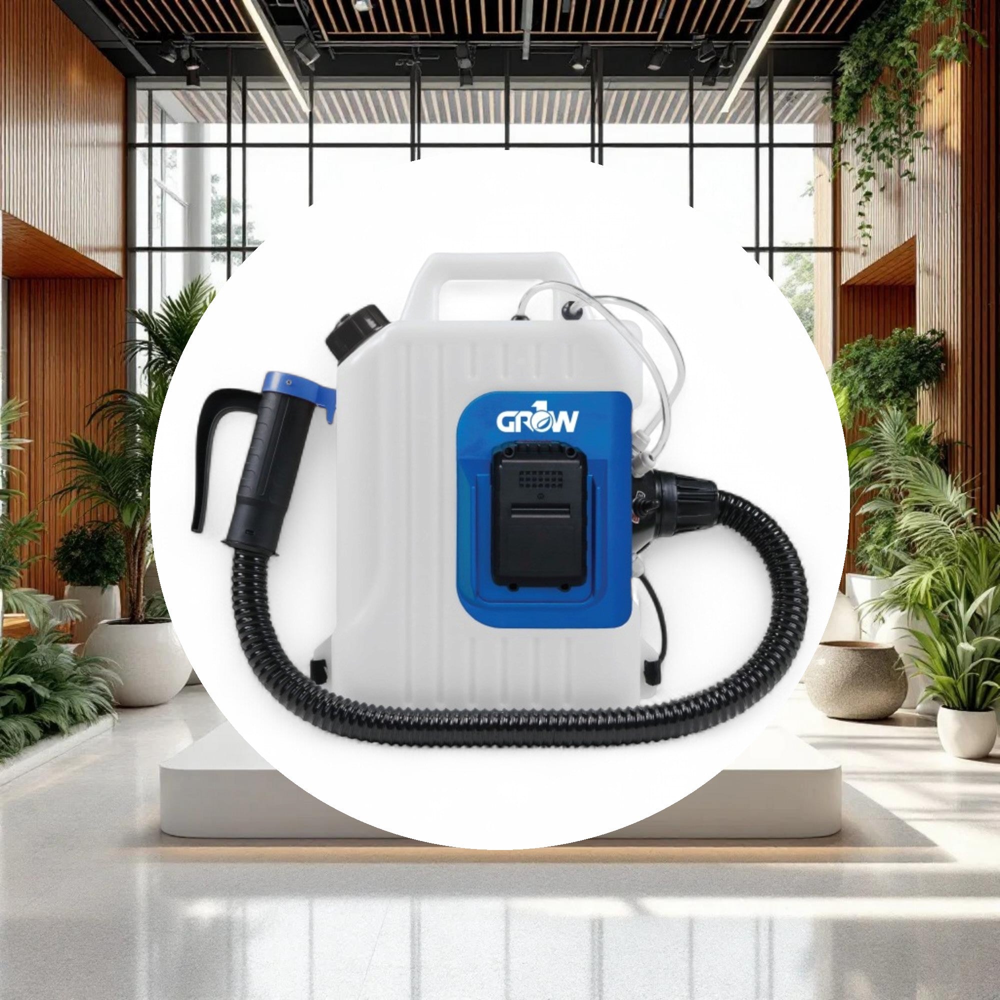 GROW1 24V Cordless Backpack Fogger ULV Atomizer 2.5 Gallon - Image 3