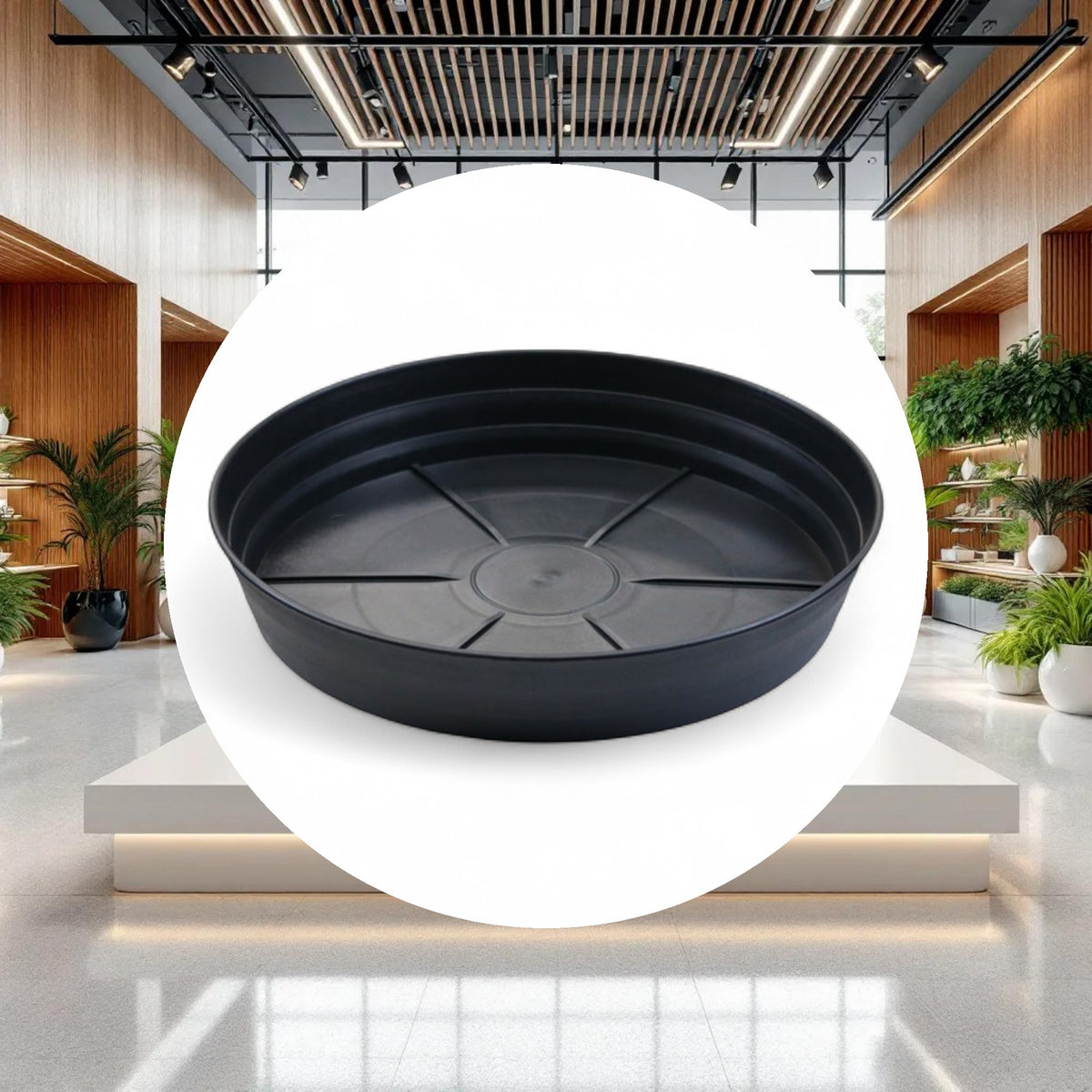 Grow1 18" Premium Black Injection Pot Saucers - Image 3