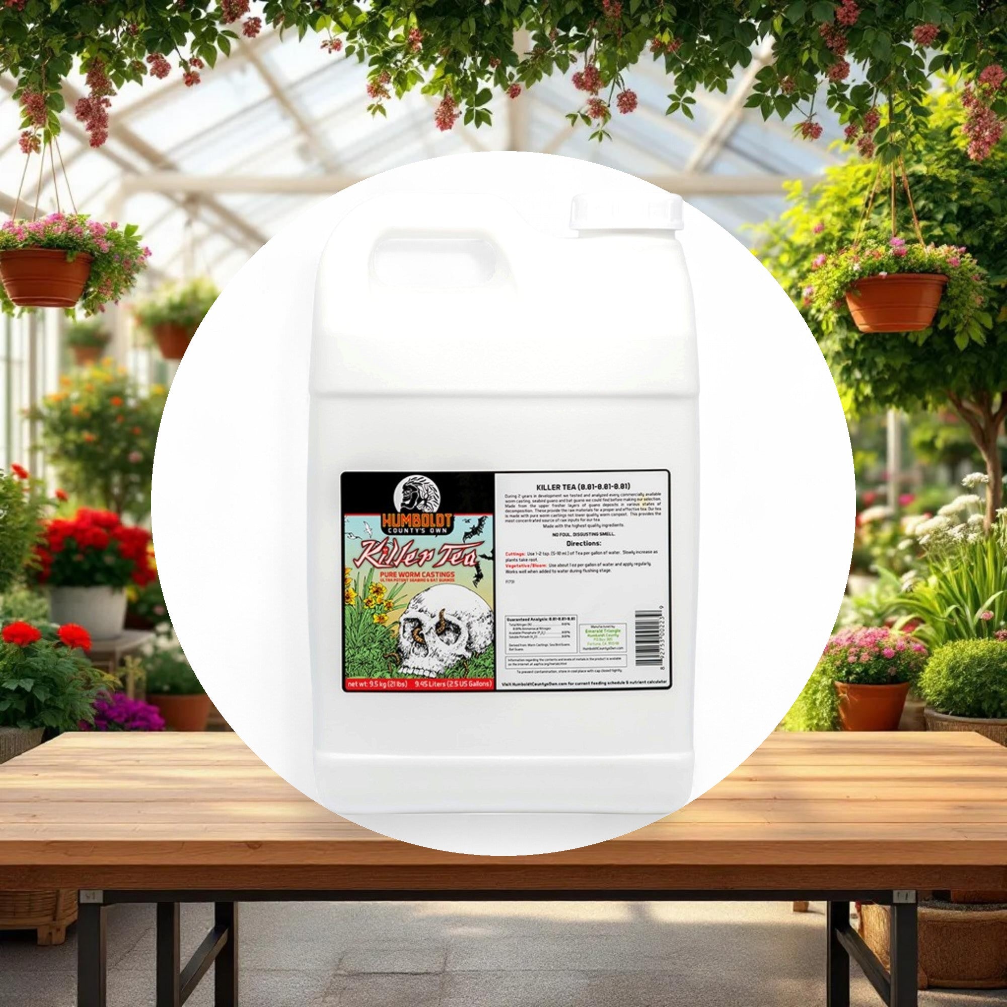 Humboldt County's Own Killer Tea 2.5gal - Image 3