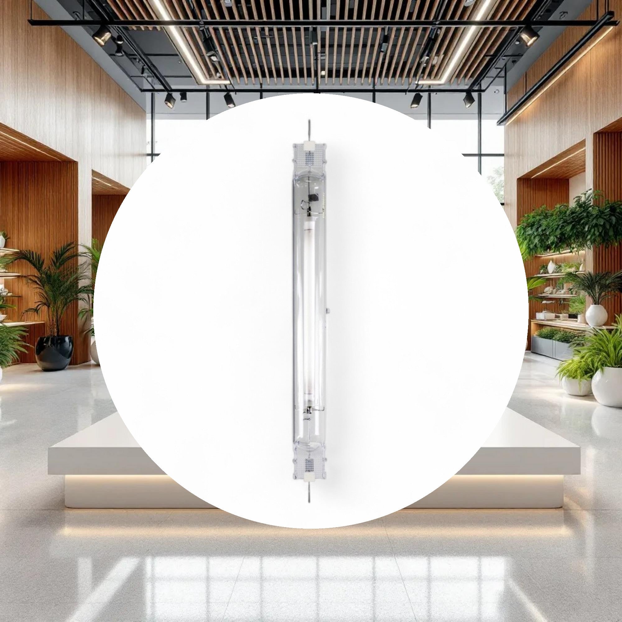 Interlux 1000W 400V Double Ended HPS Bulb - Image 3