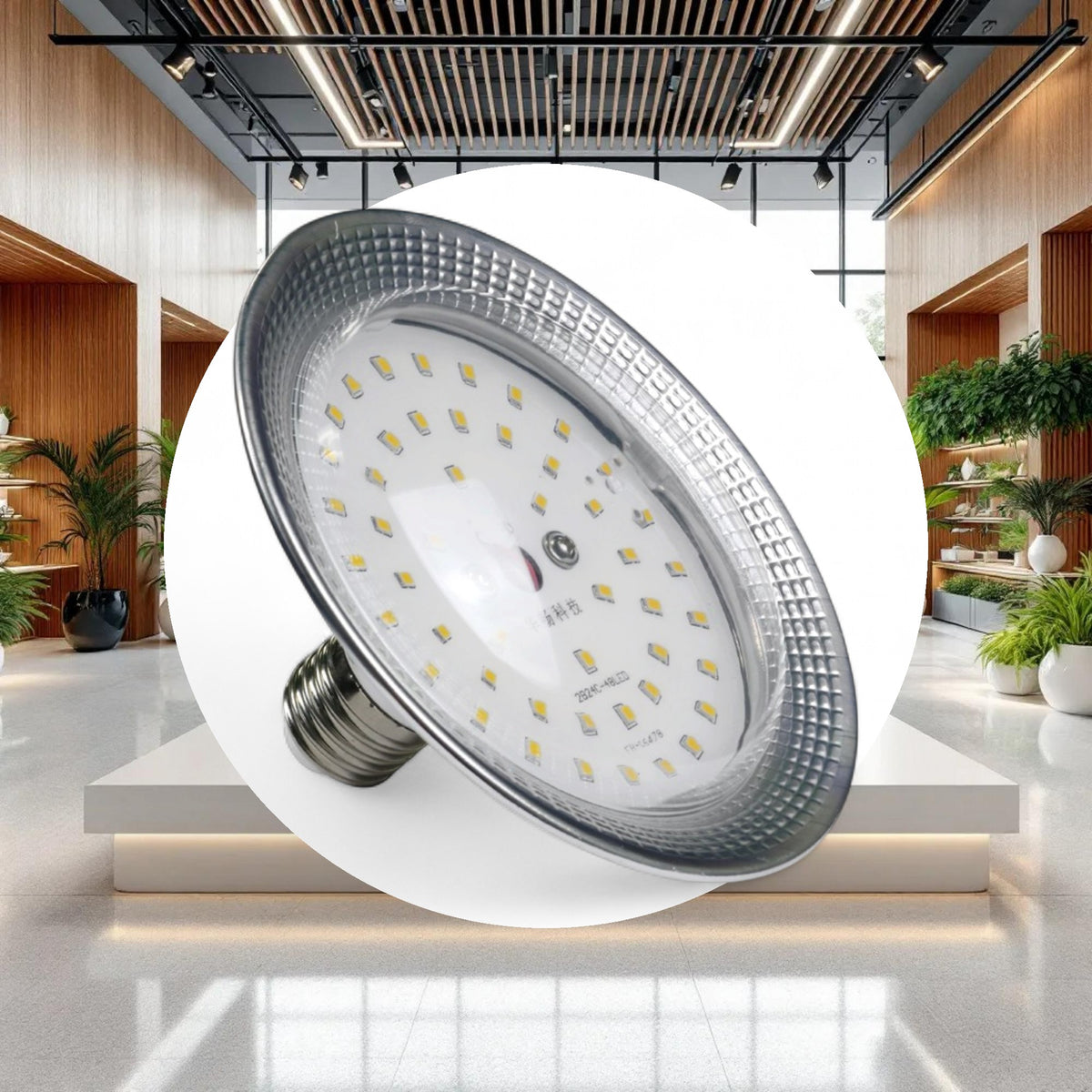 12W LED 4200k Grow LED Bulb e26 Socket - Image 4