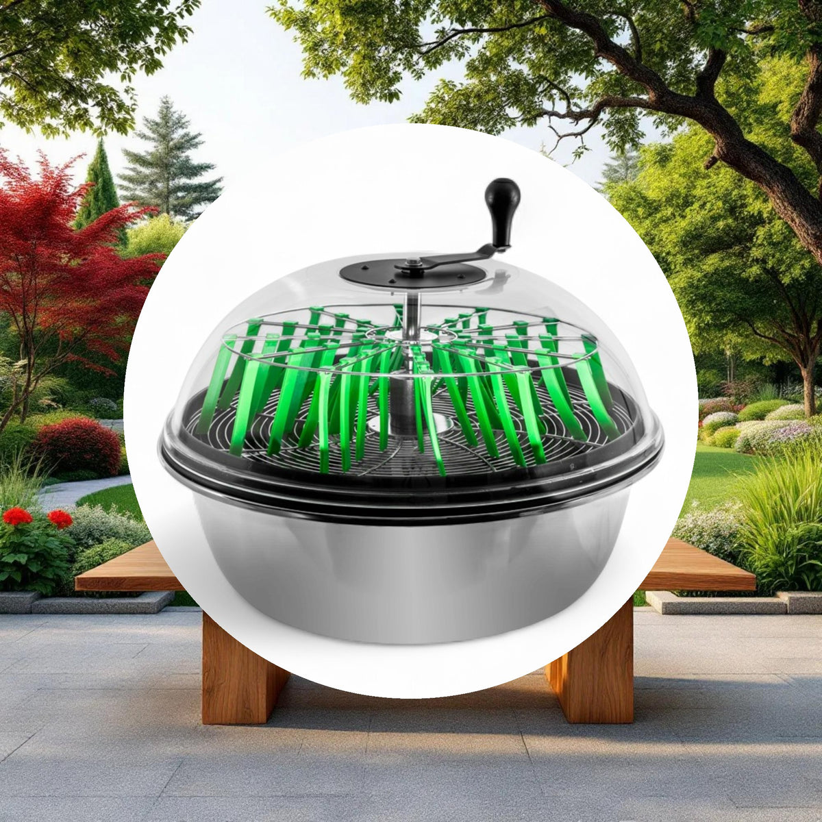 18'' Bowl Trimmer w/ Clear Top - Image 4
