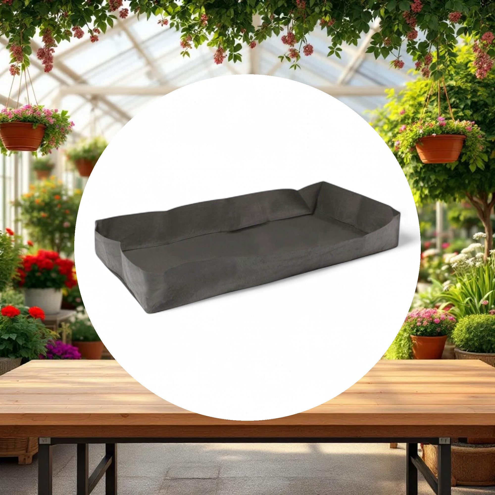 Prune Pots Fabric Tray Liner 4'x8'x6" - Image 3
