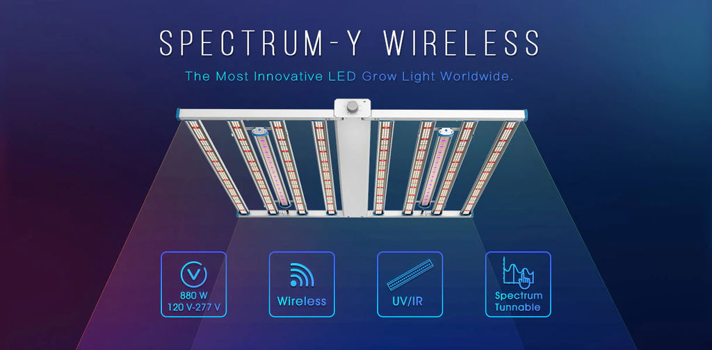 Spectrum Y Wireless LED Grow Light -10%OFF