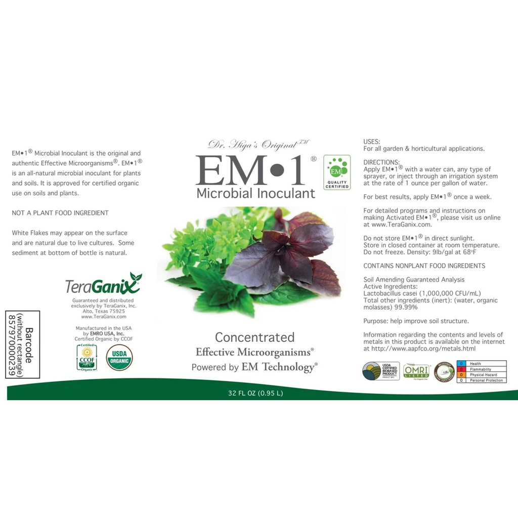 EM-1® Microbial Inoculant, Concentrate