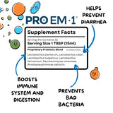 PRO EM-1®is an all natural, powerful probiotic that is all about supporting digestion, healthy gut function and a stronger immune system.